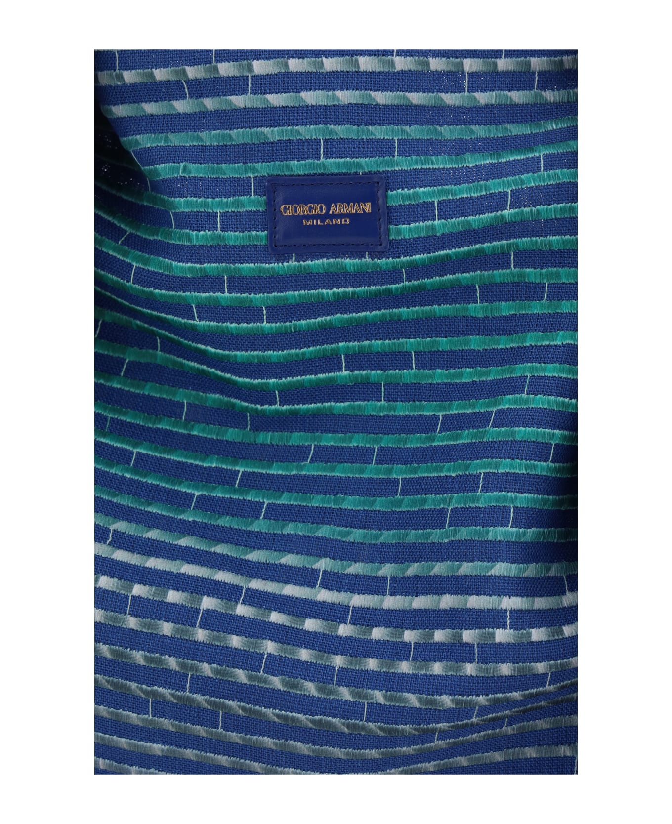 Giorgio Armani Shoulder Bag - Bluette/verde