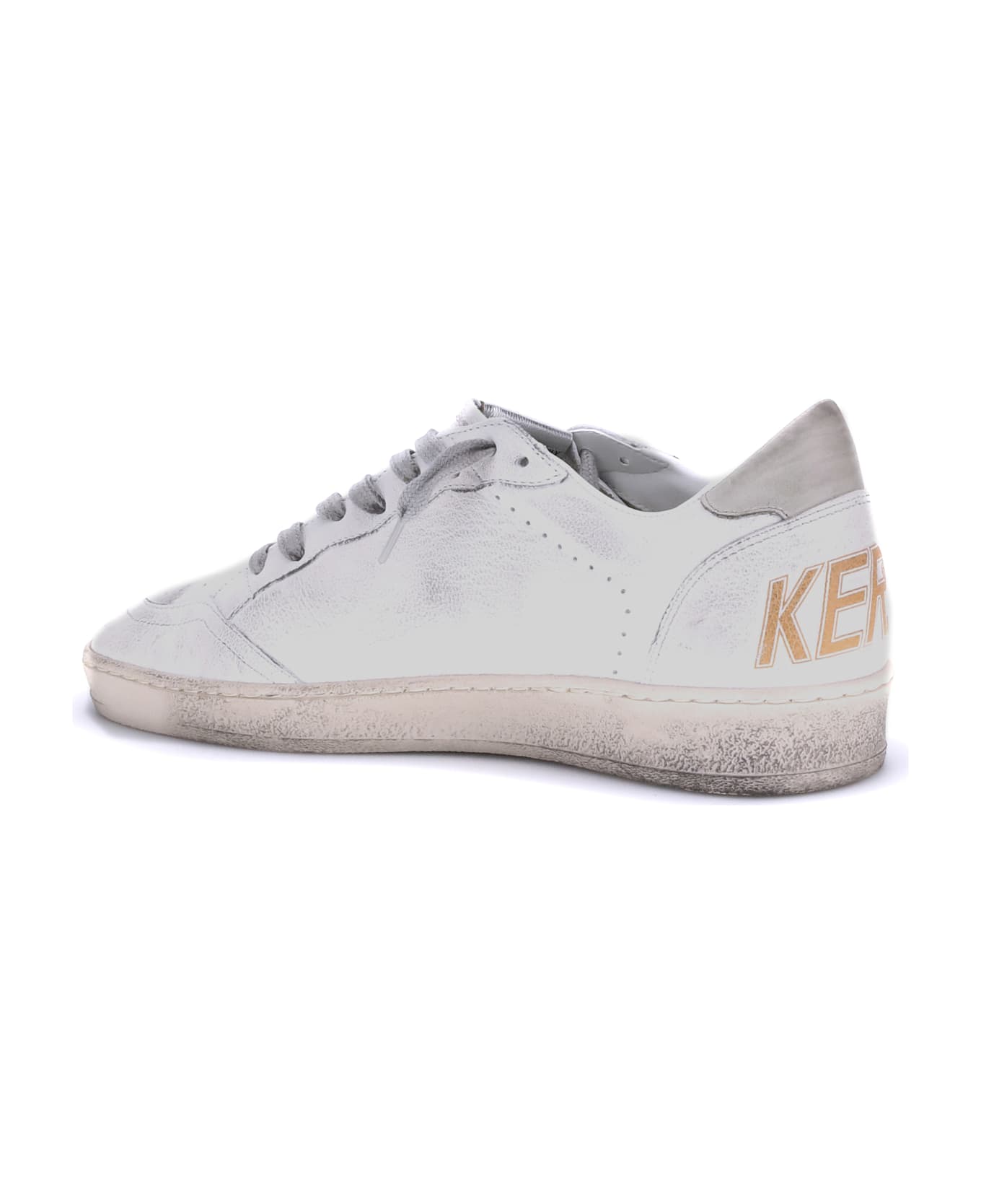 Golden Goose Ball Star Sneakers - White Blue Ice