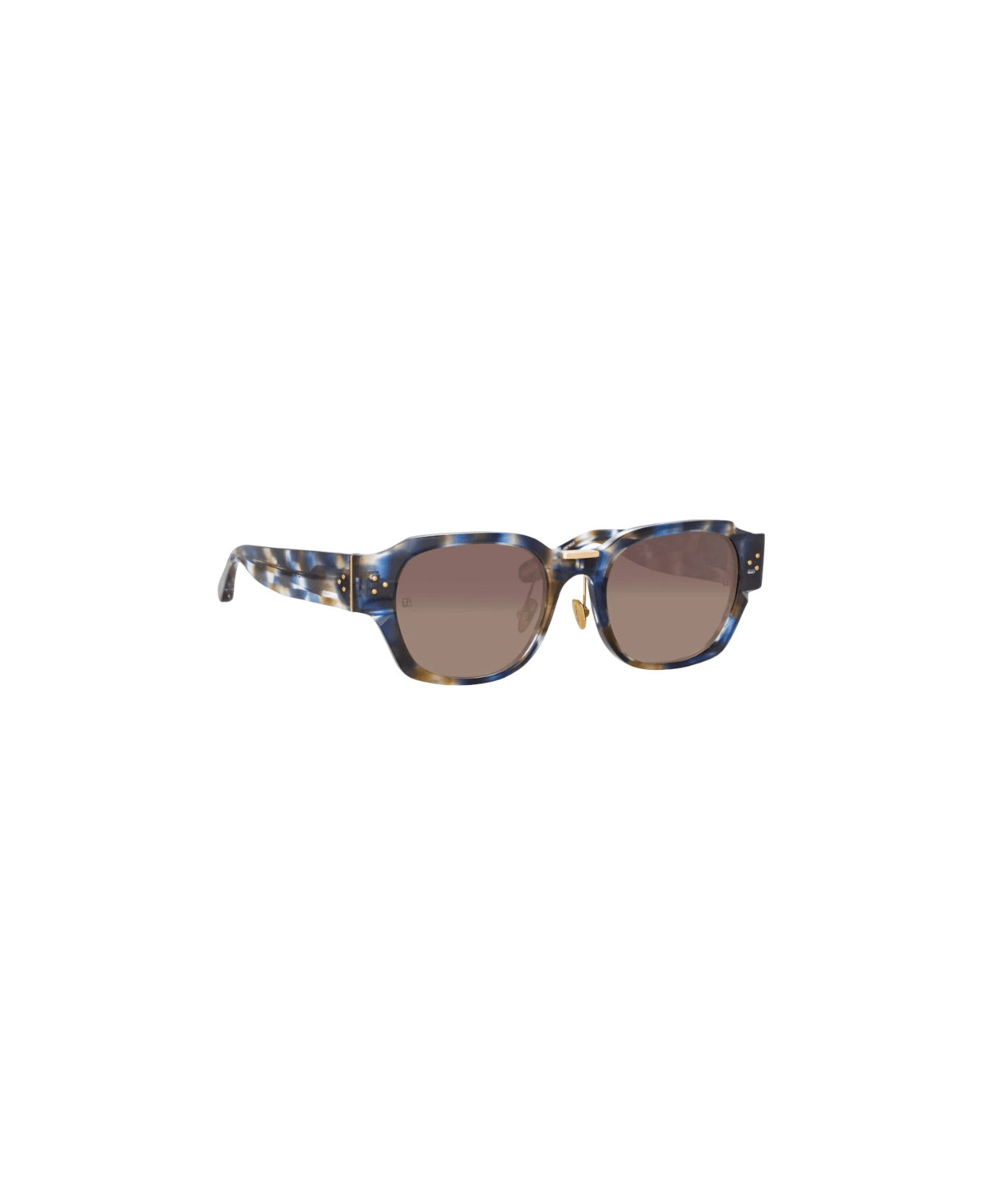 Linda Farrow Ramon - Blue Tortoise Sunglasses
