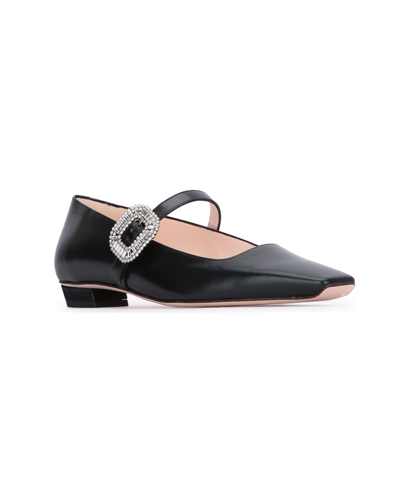 Roger Vivier Bv Mini Strass Babies Dec 25 - NERO