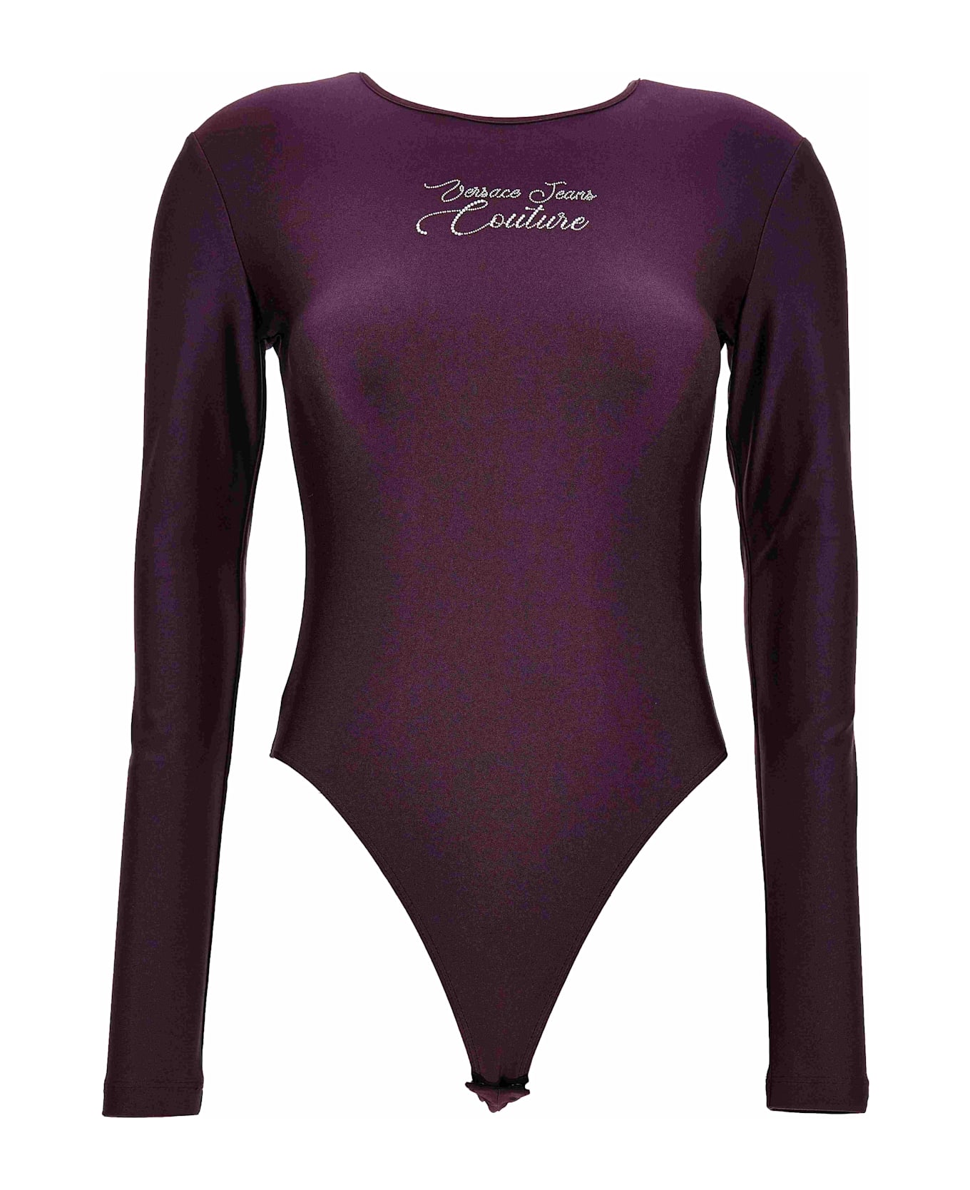 Versace Jeans Couture Purple Body With Long Sleeves - PURPLE