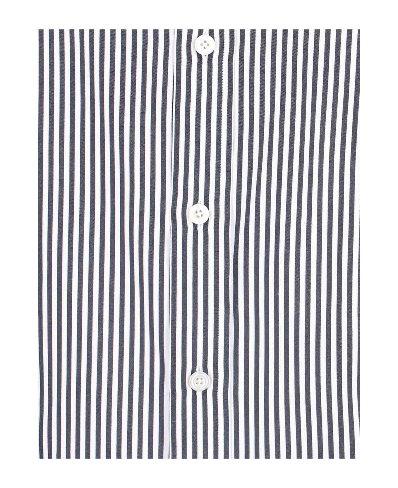 Tom Ford Striped Slim Shirt - White