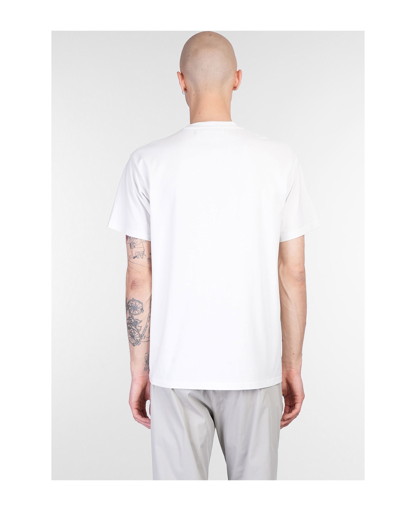 Low Brand B150 T-shirt In Grey Cotton - grey