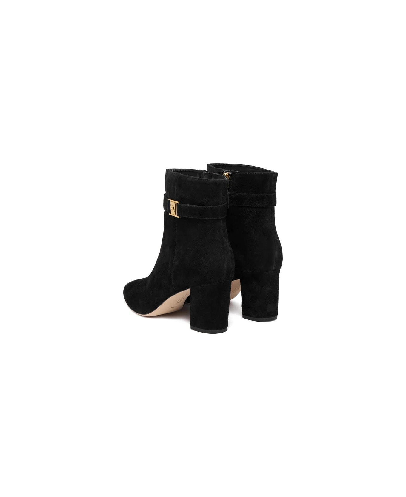 Ralph Lauren Kellie Bt Hl Boots Bootie - Black