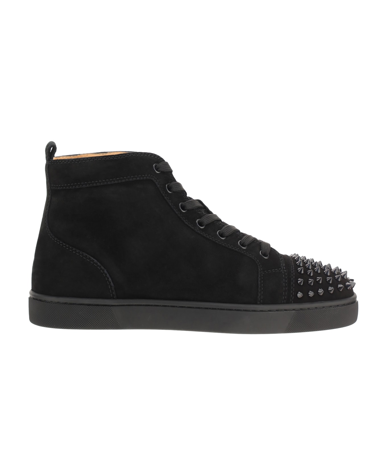 Christian Louboutin Lou Spikes Sneakers - Black/black/bk