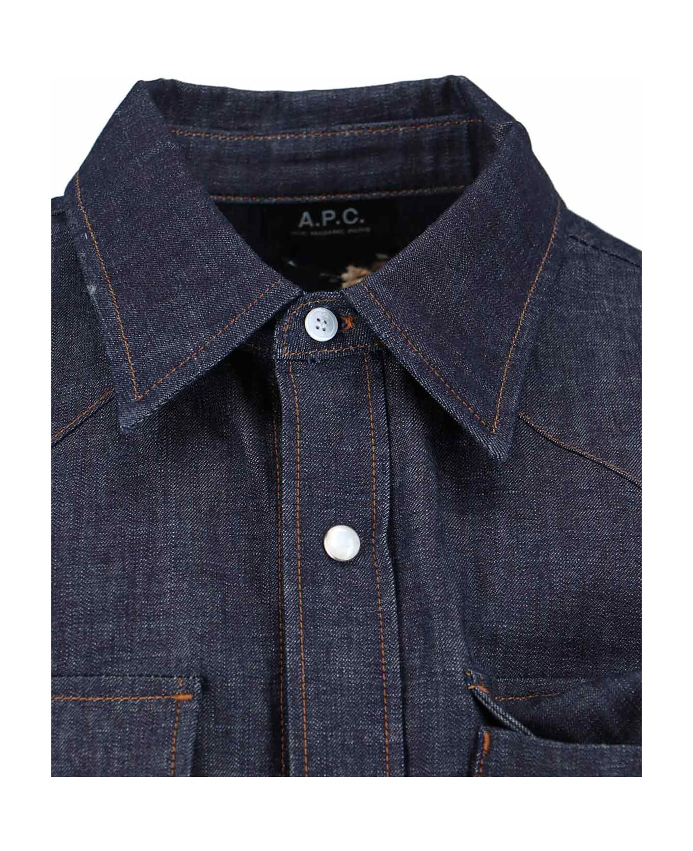 A.P.C. Denim Shirt - Blue