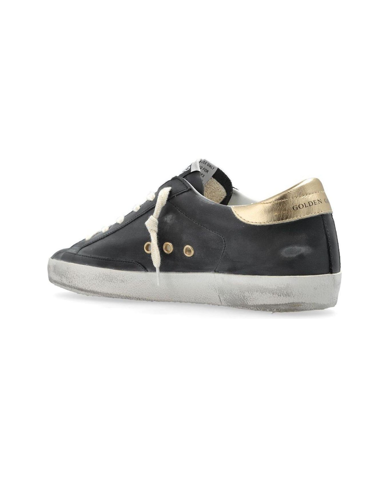 Golden Goose Super Star Low-top Sneakers - black