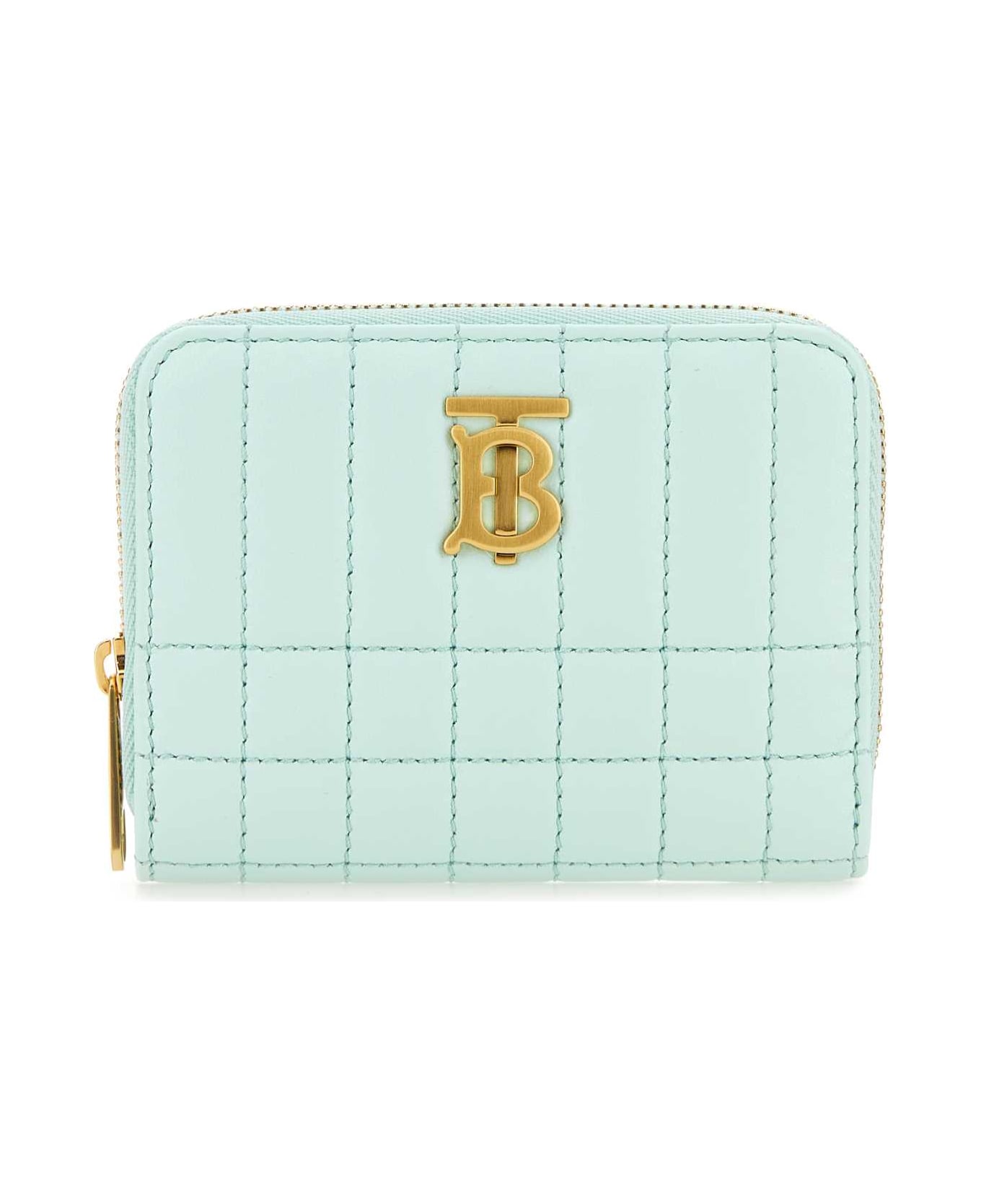 Burberry Pastel Light-blue Nappa Leather Lola Wallet - COOLMINT