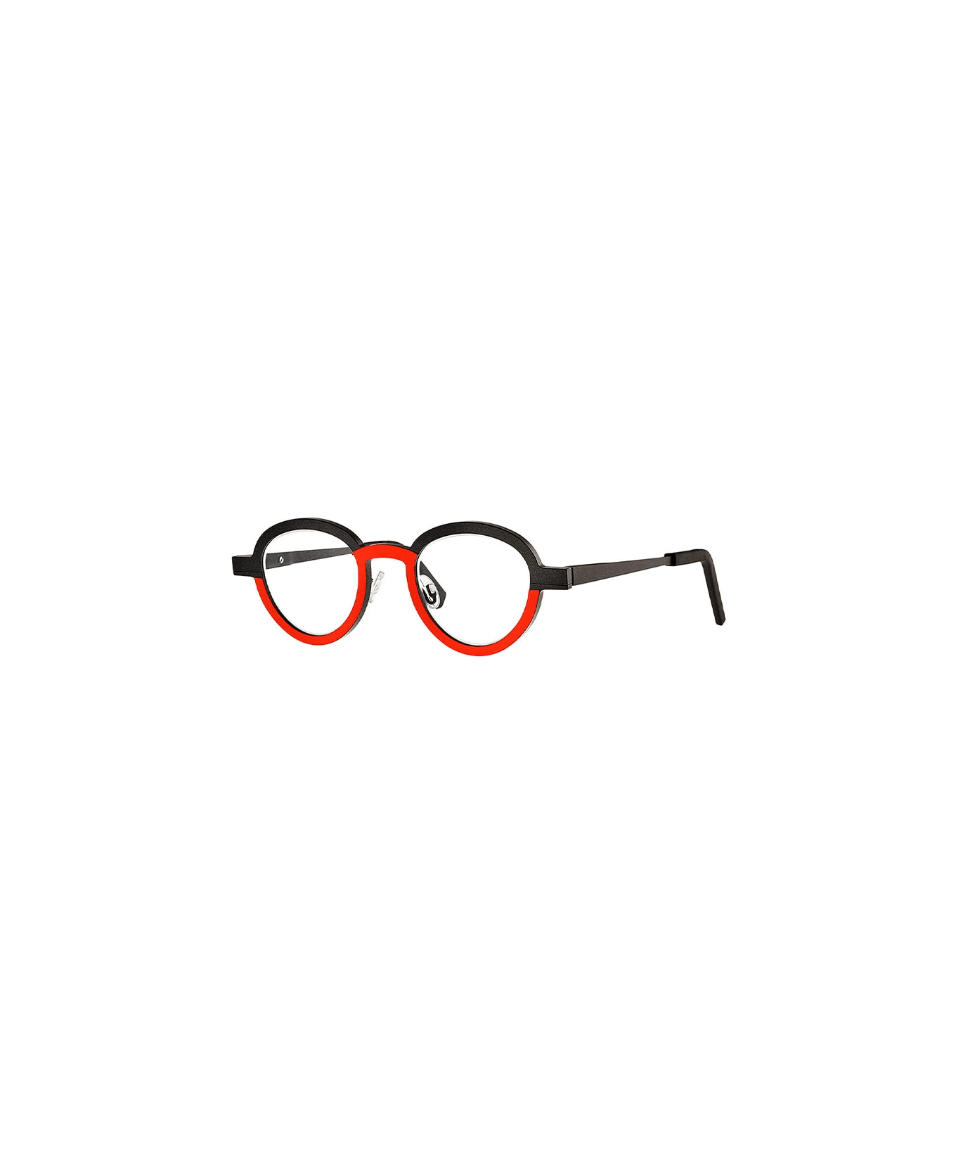 Theo Eyewear Collins - 458 Glasses - Black/Red