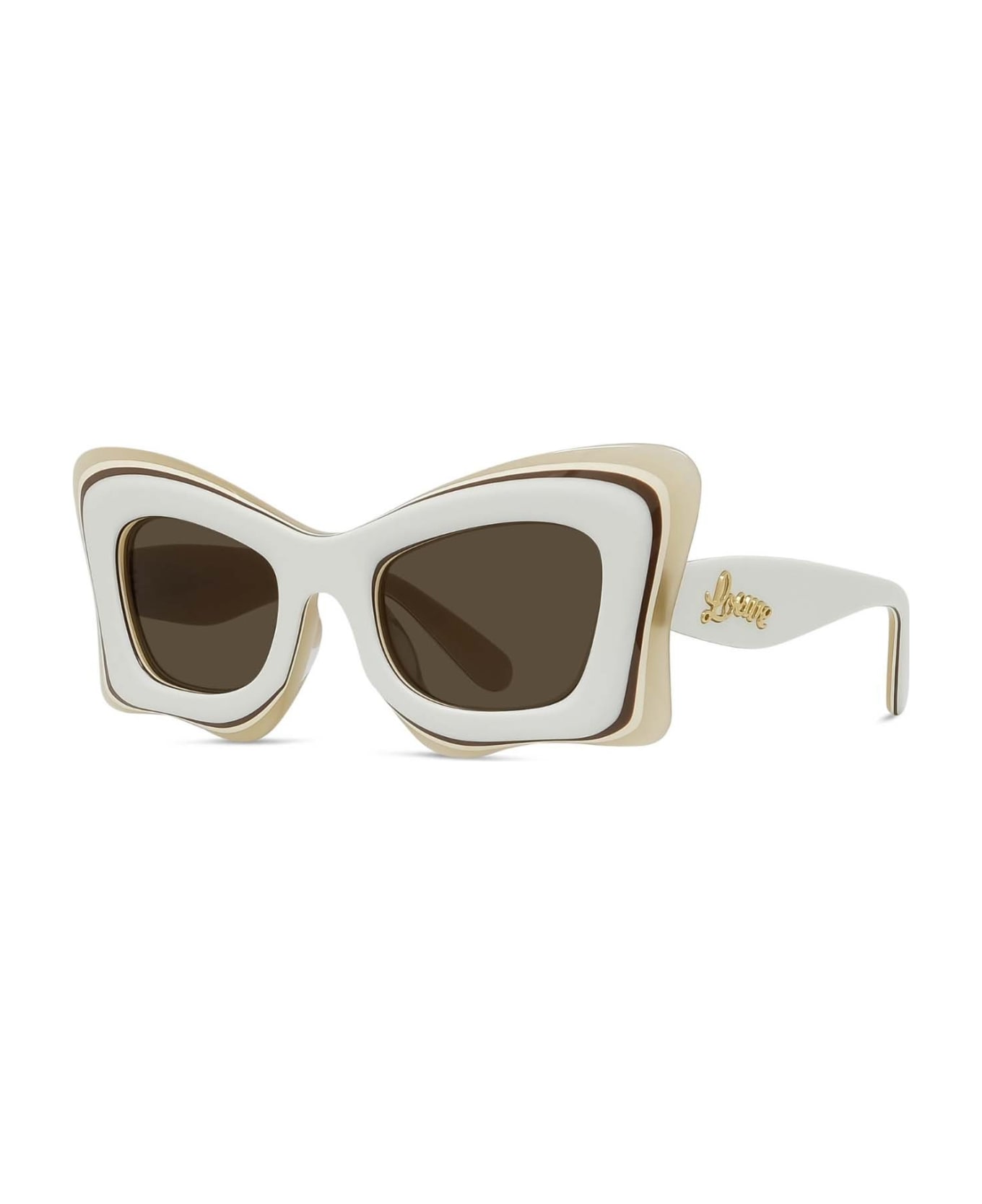 Loewe Sunglasses - Avorio/Marrone