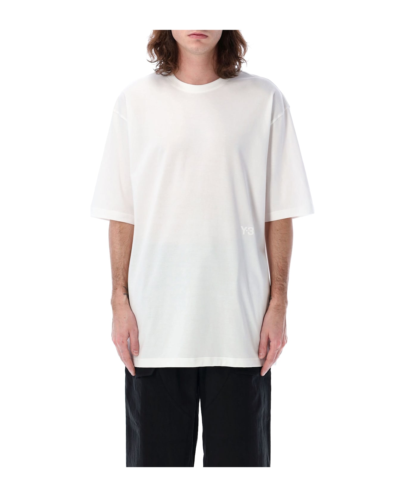 Y-3 Classic Over Tee - WHITE
