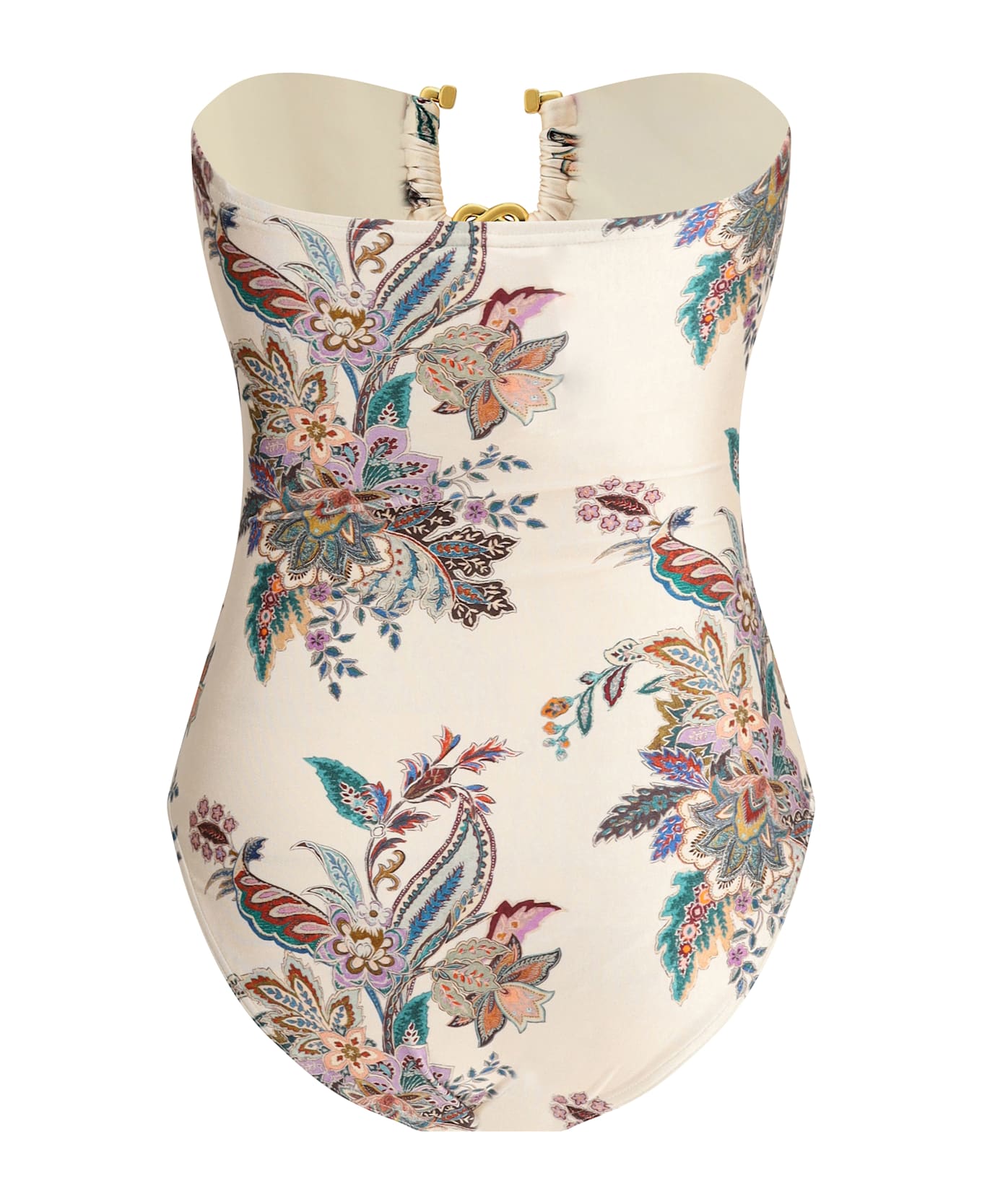 Zimmermann Rhiannon Knot One-piece Swimsuit - Beige