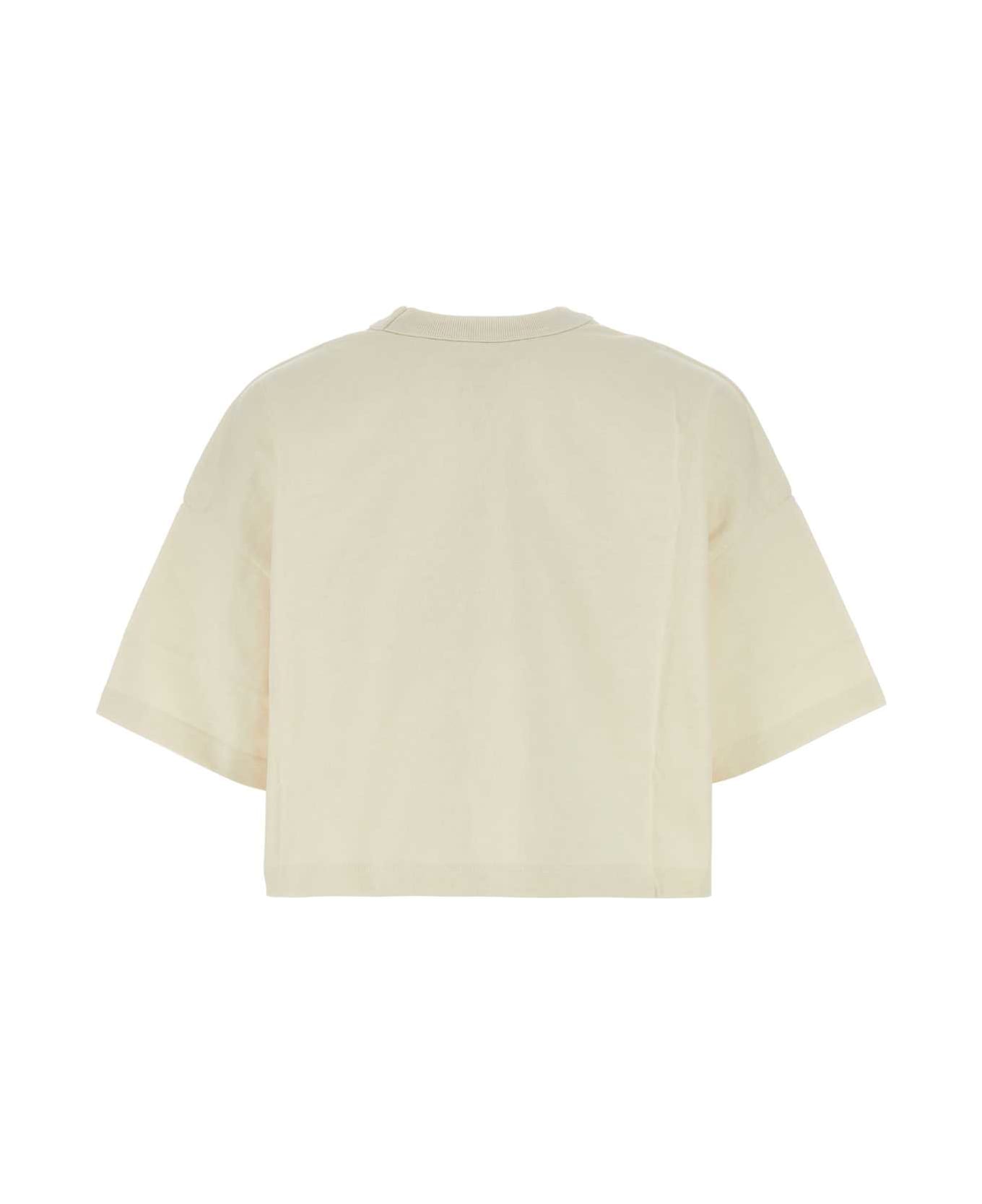 Bottega Veneta Ivory Cotton Leash T-shirt - SOAP