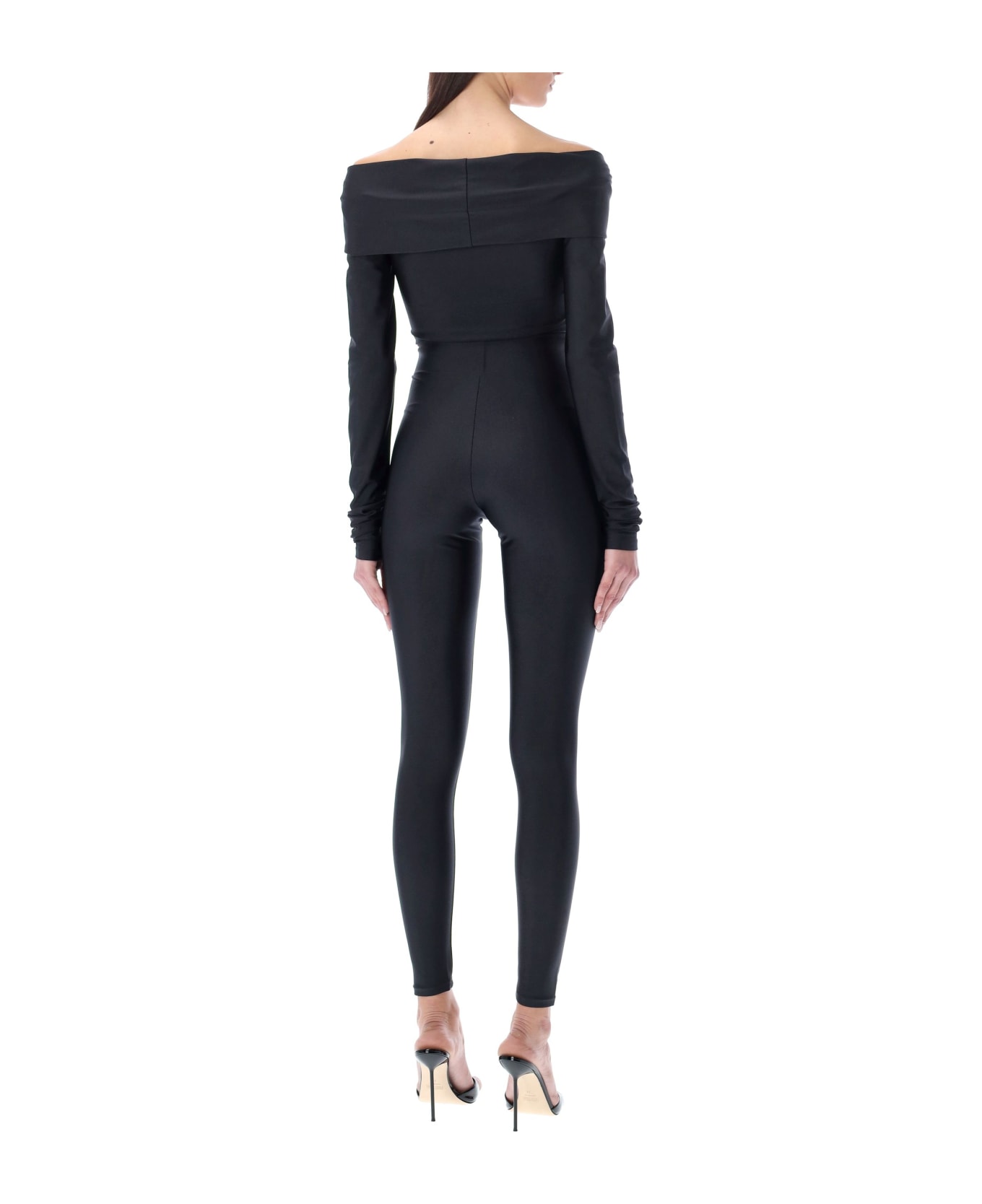 The Andamane Kendall Cut-out Jumpsuit - BLACK