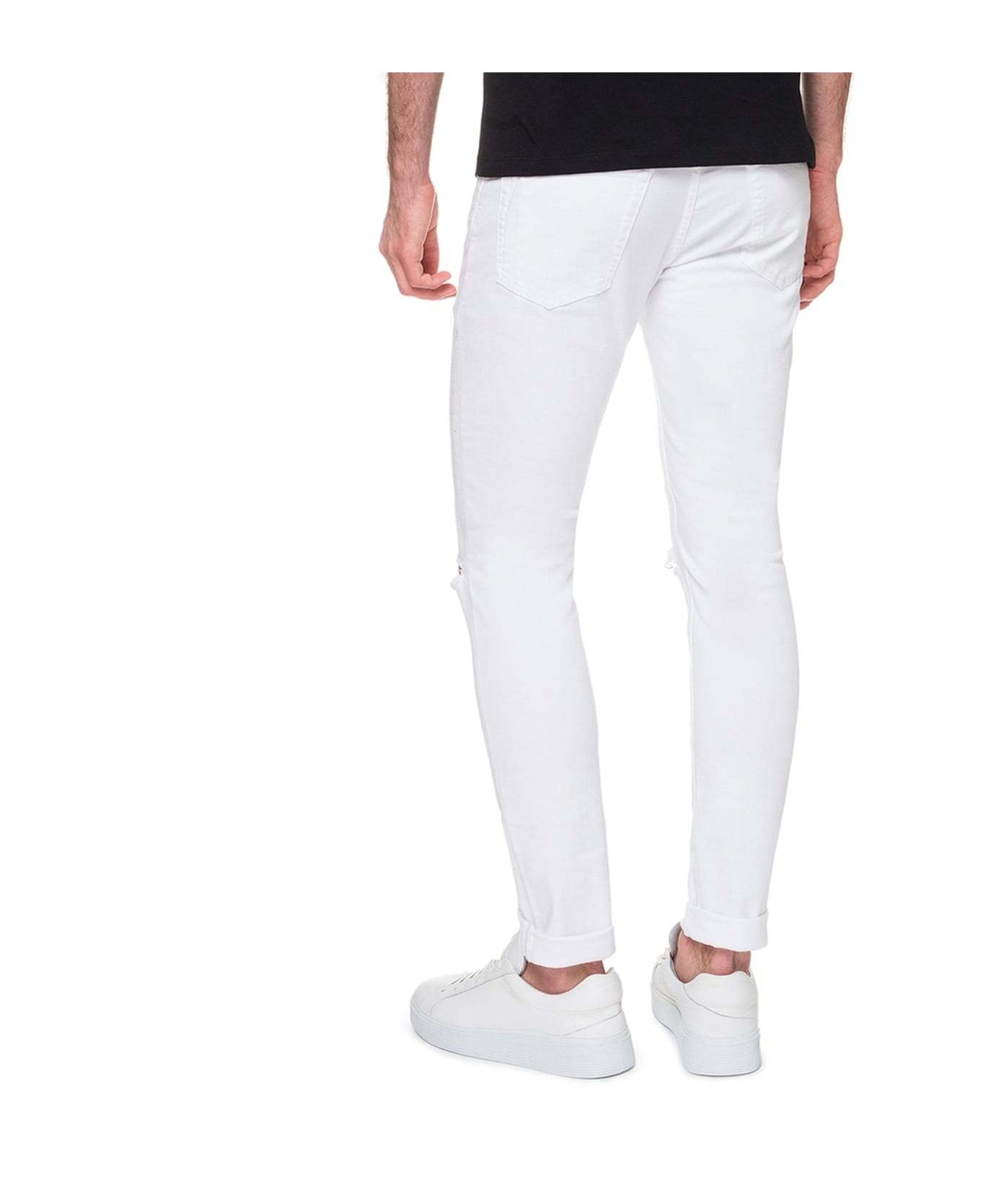 Balmain Skinny Jeans - White