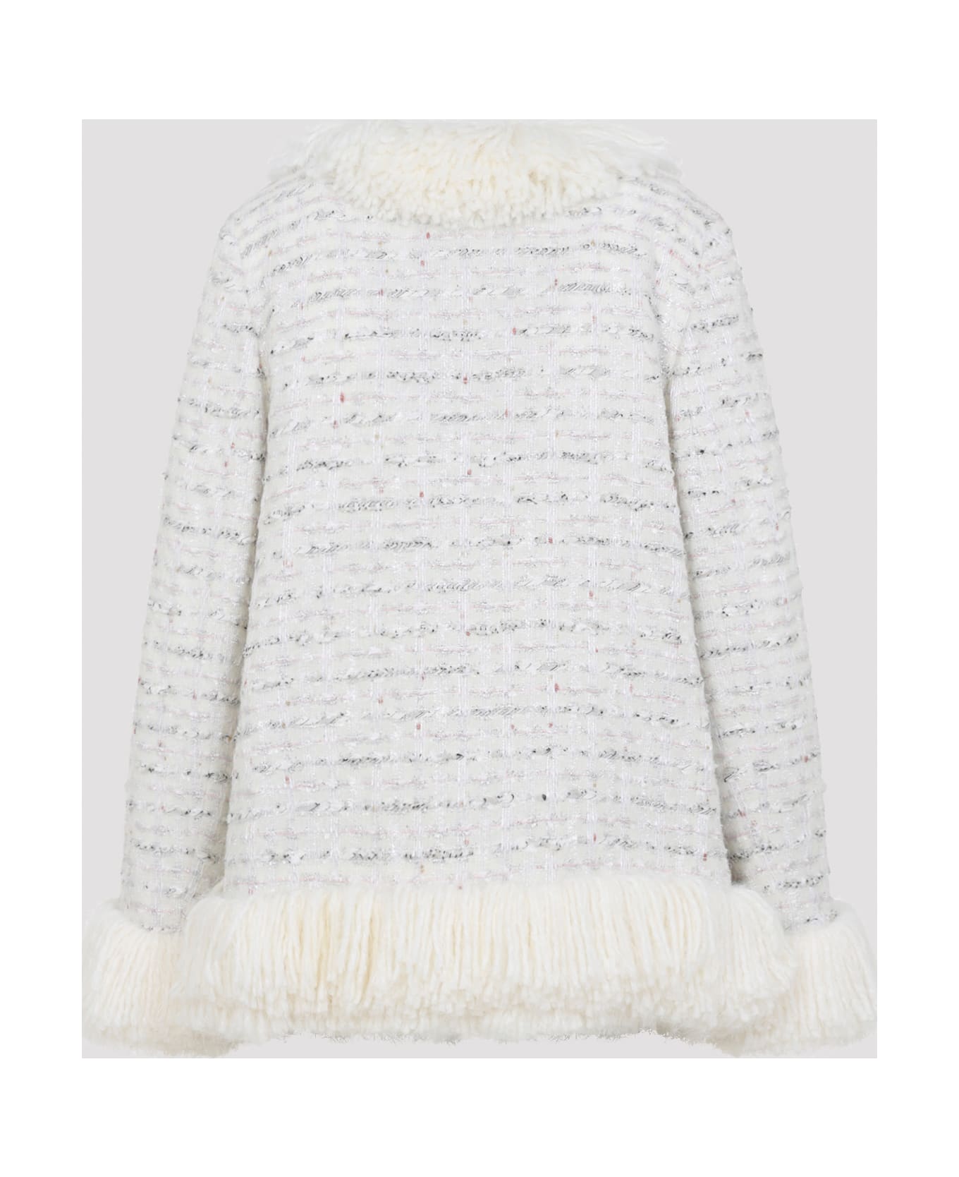 Giambattista Valli Wool Coat - Ivory