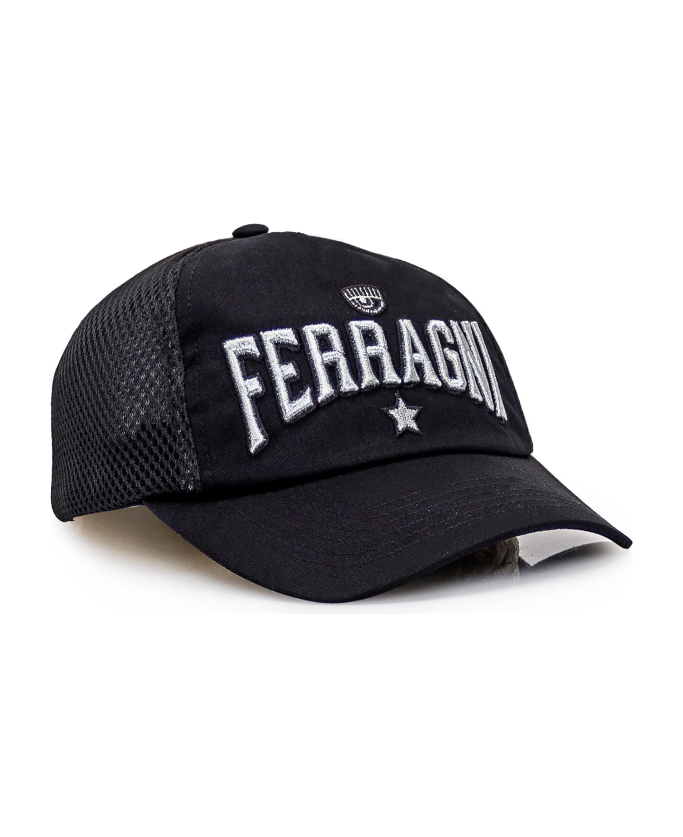 Chiara Ferragni Logo Cap - BLACK 帽子