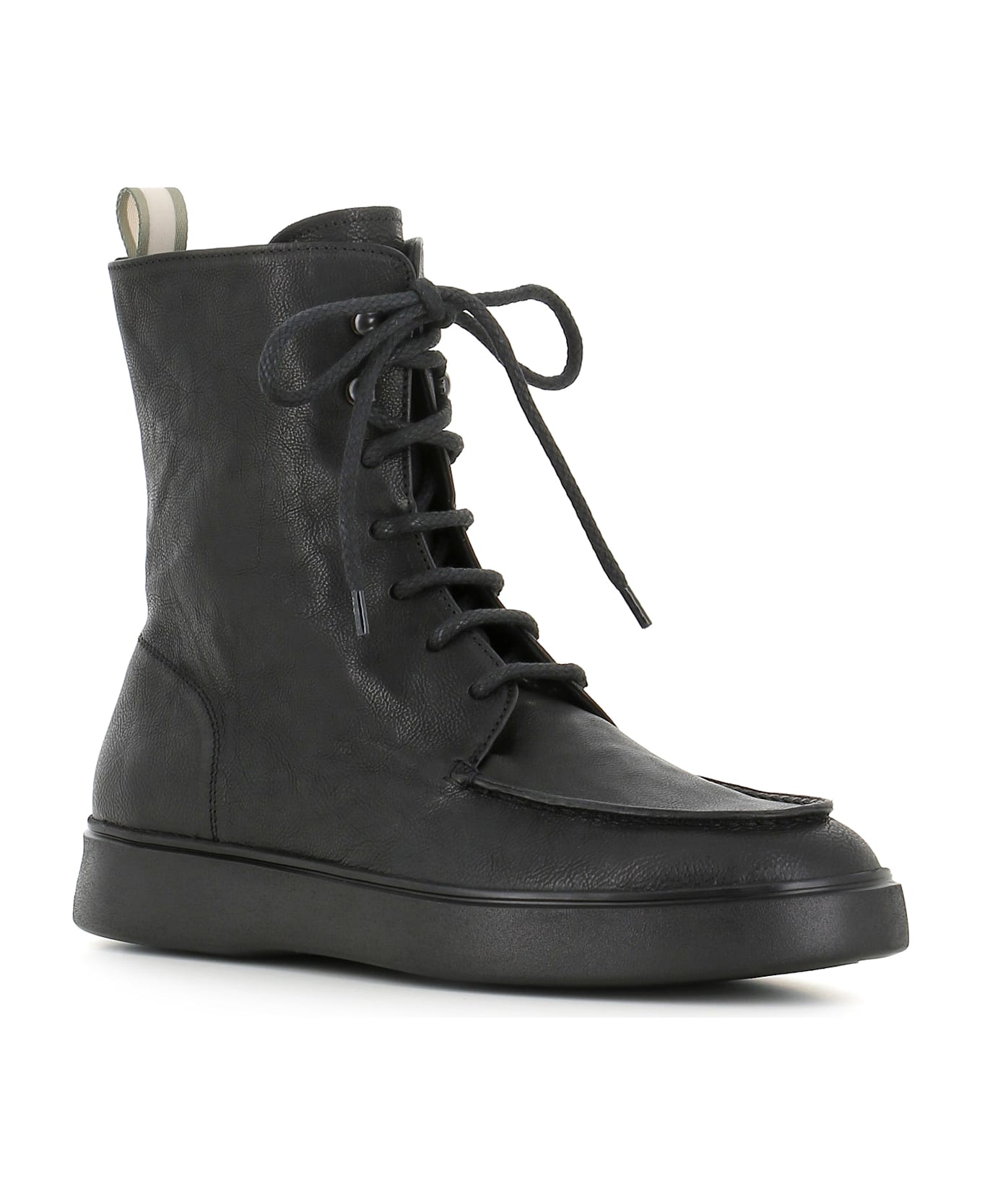 Officine Creative Lace-up Boot Frame/108 - Black