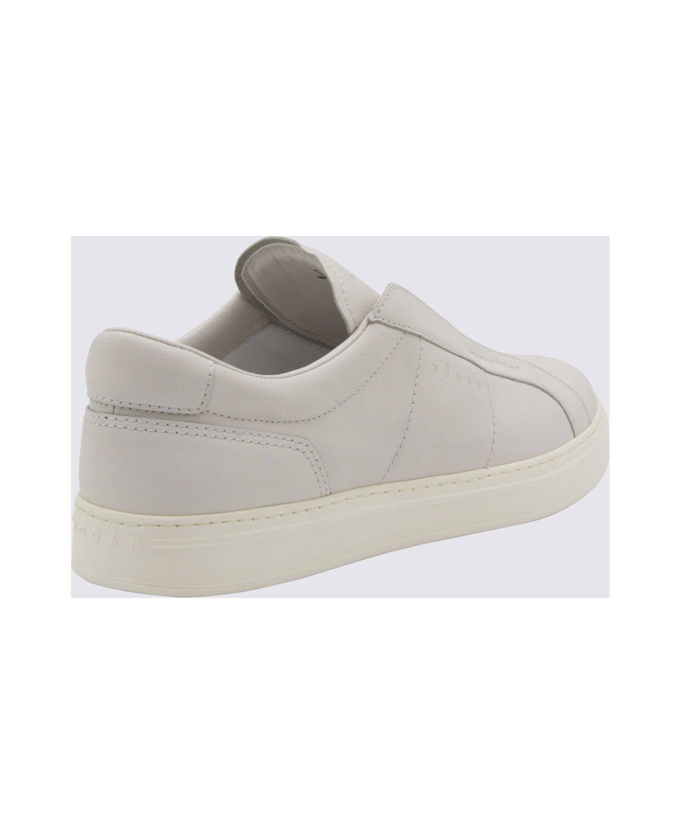 Hogan White Leather Sneakers - White