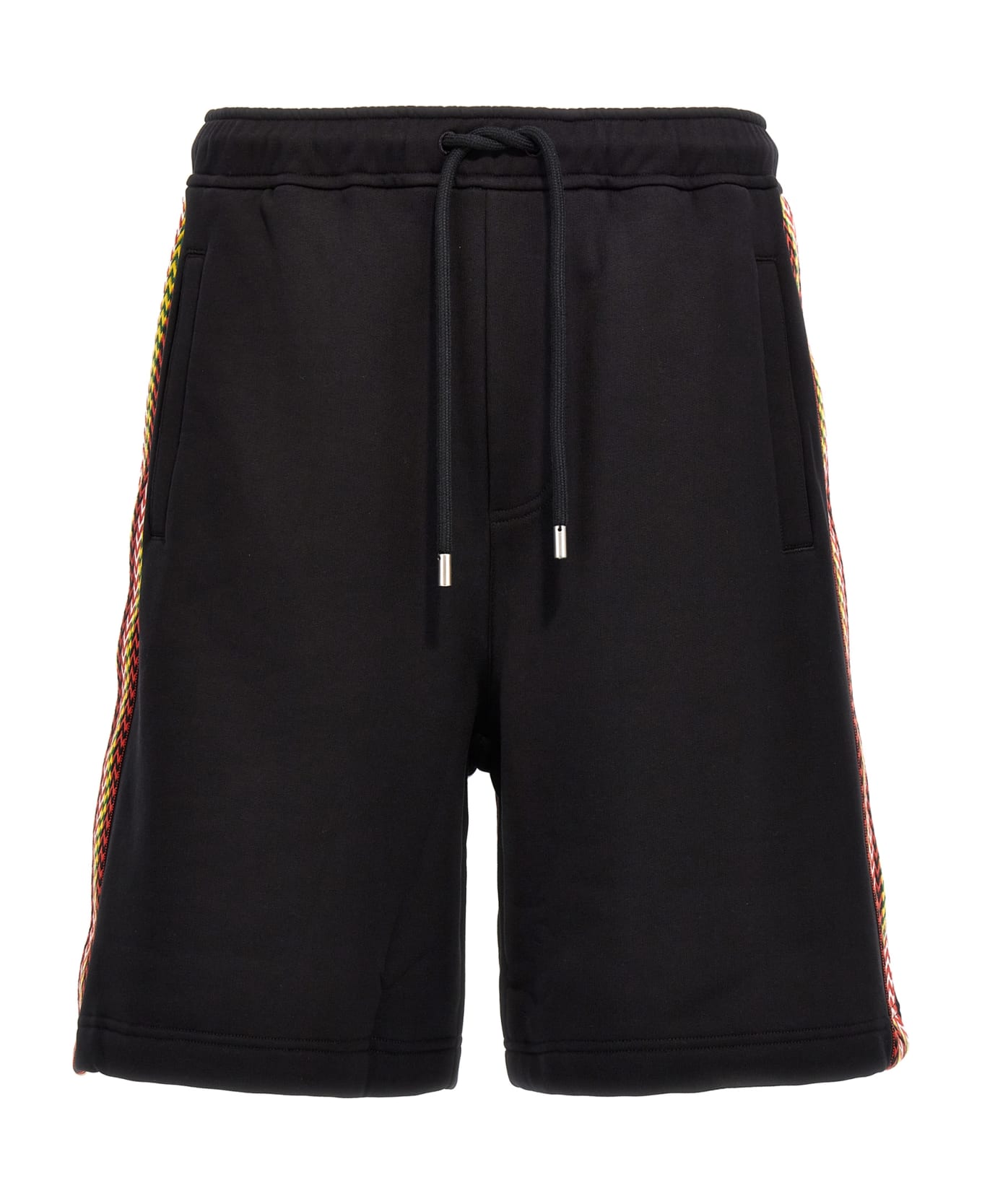 Lanvin 'side Curb' Bermuda Shorts - Nero