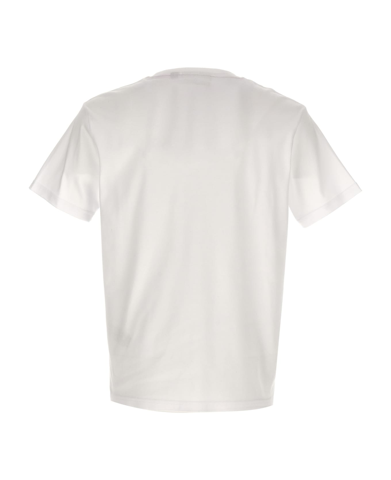 GCDS Basic Logo T-shirt - Bianco Ottico シャツ