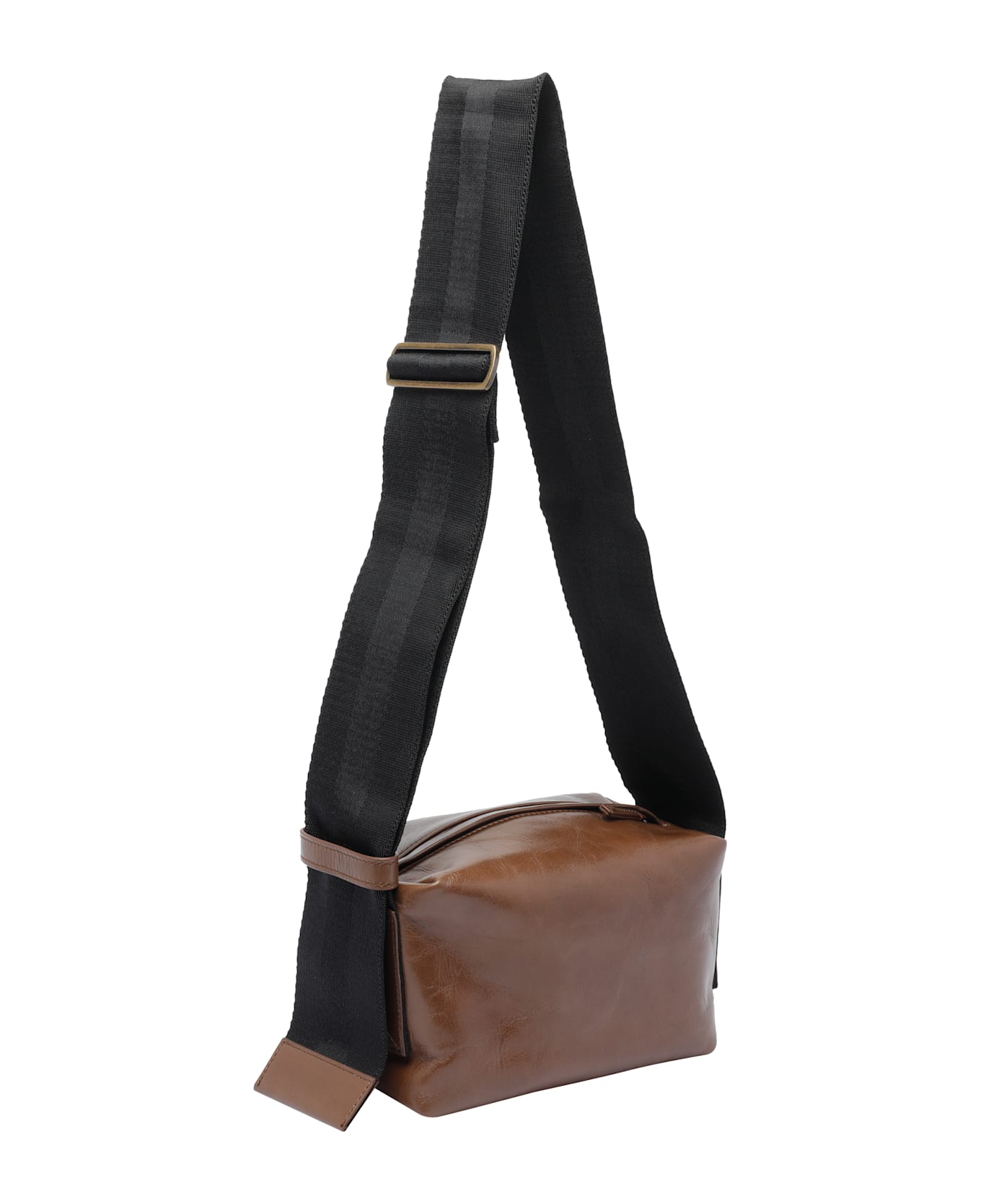 Uma Wang Small Shoulder Bag - Brown