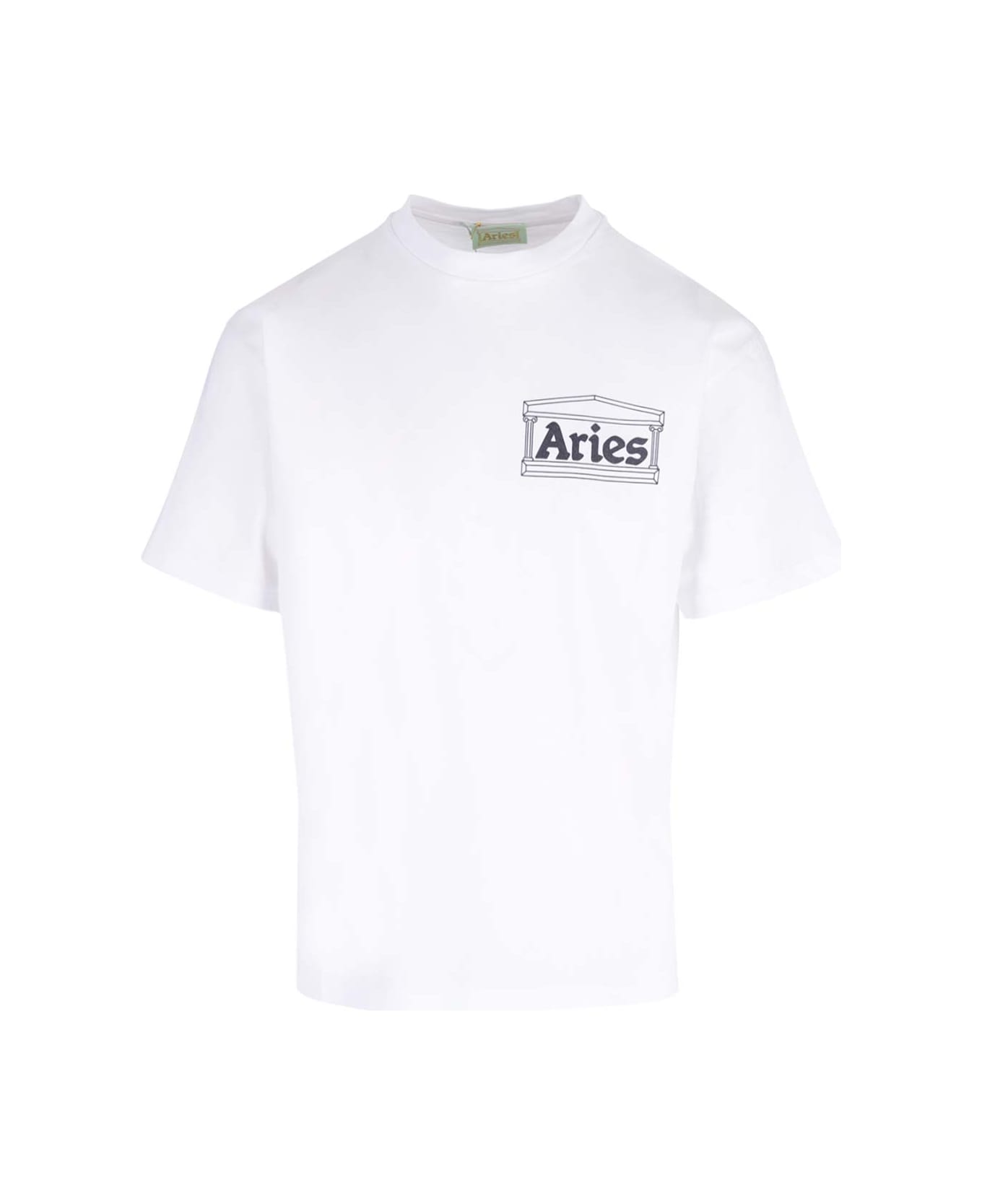 Aries 'temple Ss' T-shirt - WHT