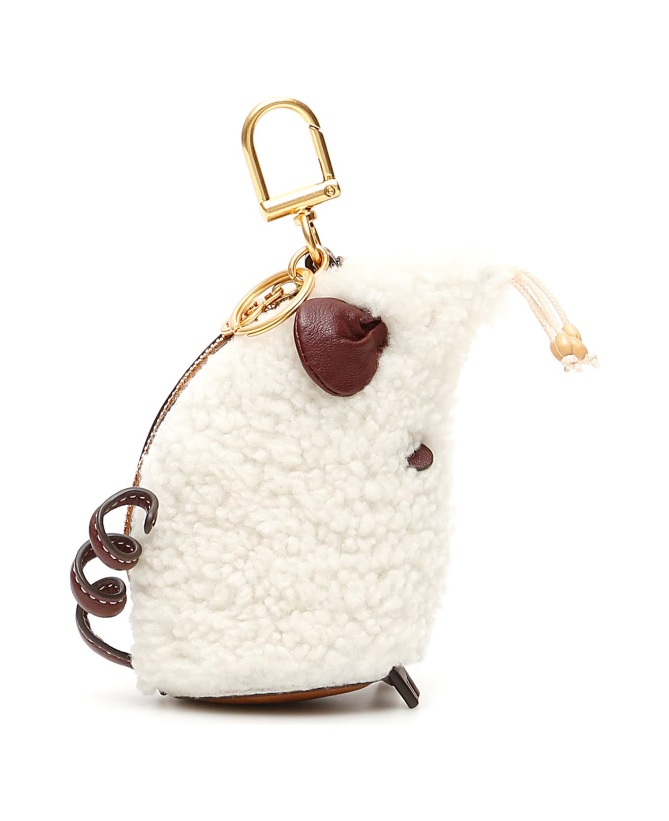 Tory Burch Rita The Rat Key Charm - NATURAL (Brown)
