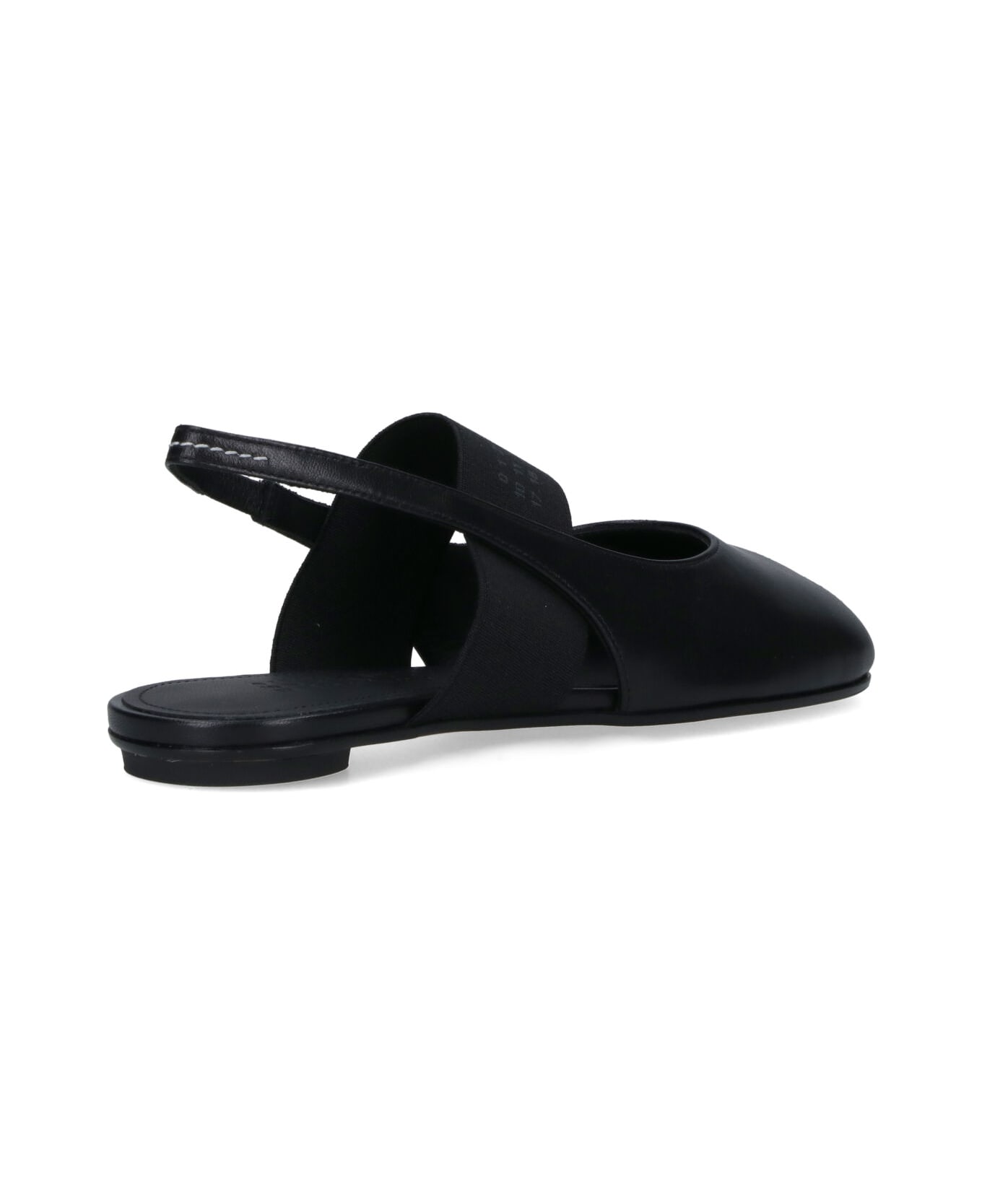MM6 Maison Margiela Open Toe "tabi" Sandals - Black  