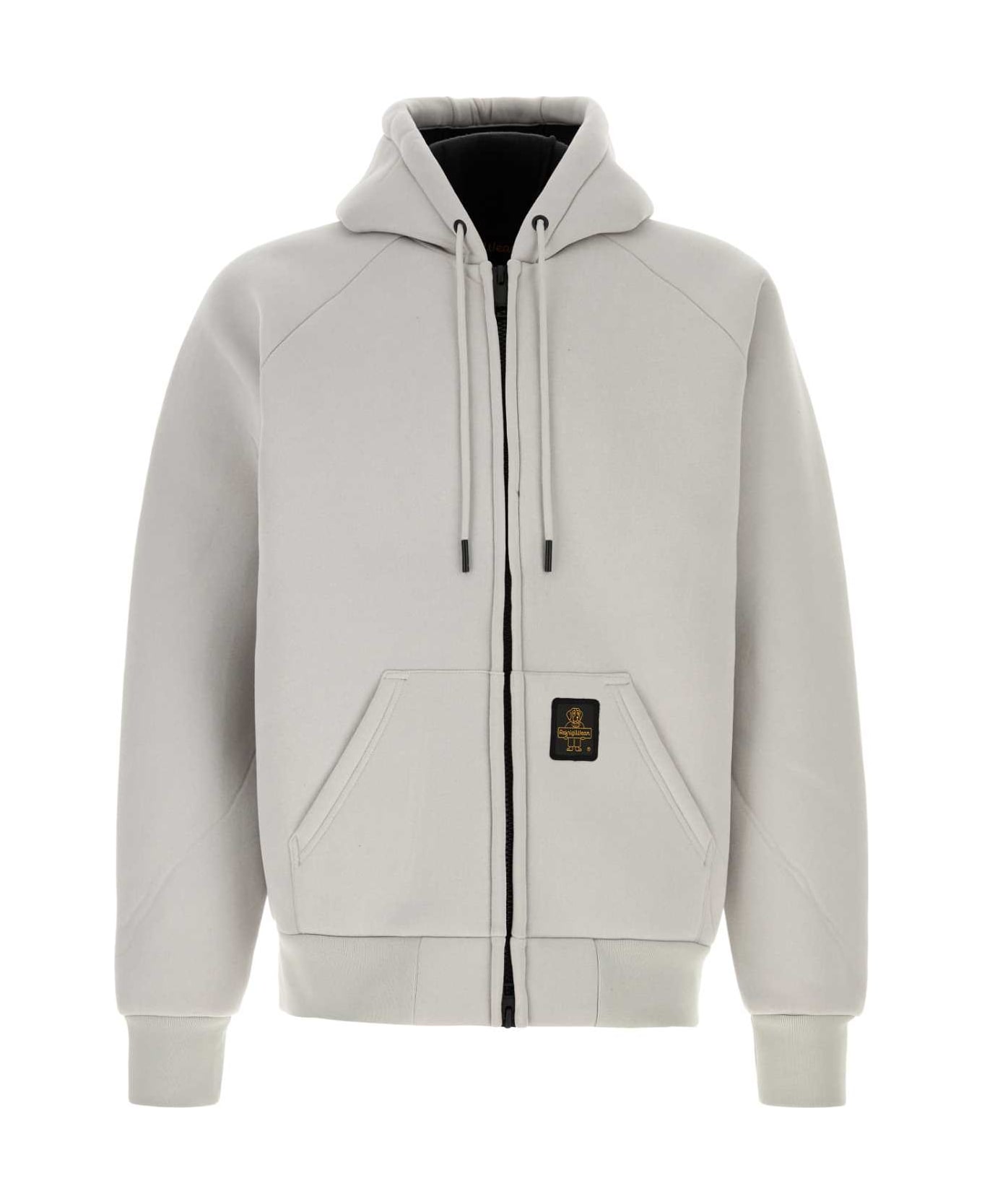Refrigiwear Light Grey Cotton Blend Frankie Sweatshirt - GHIACCIO