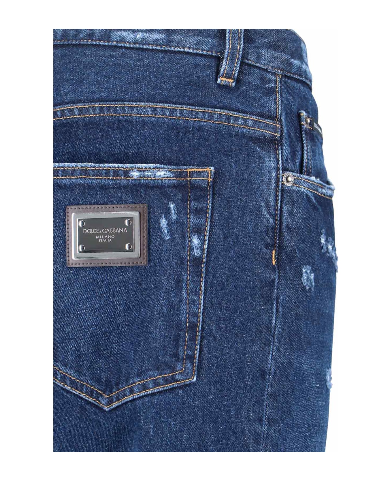 Dolce 
Gabbana 
boyfriend
 Jeans - Blue