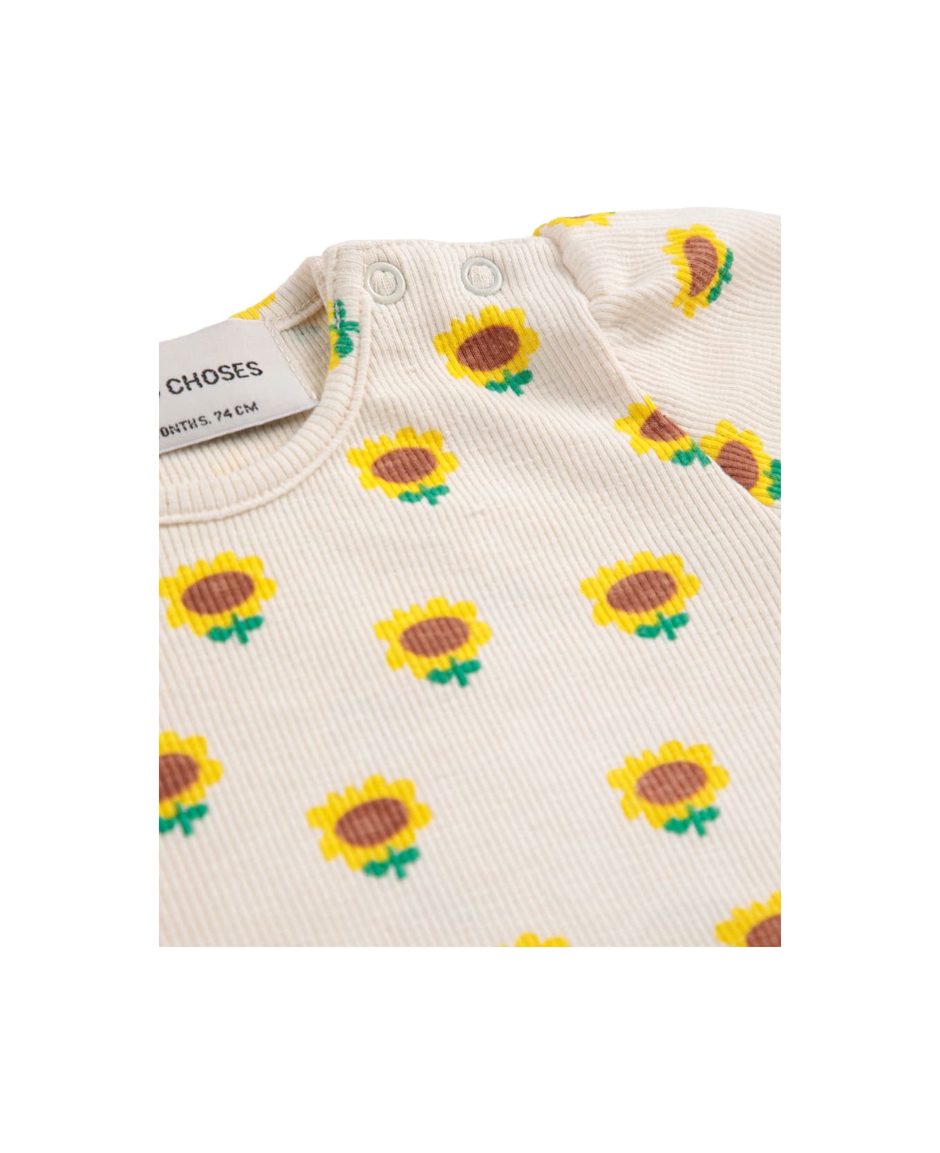 Bobo Choses "sunflower" T-shirt - BEIGE