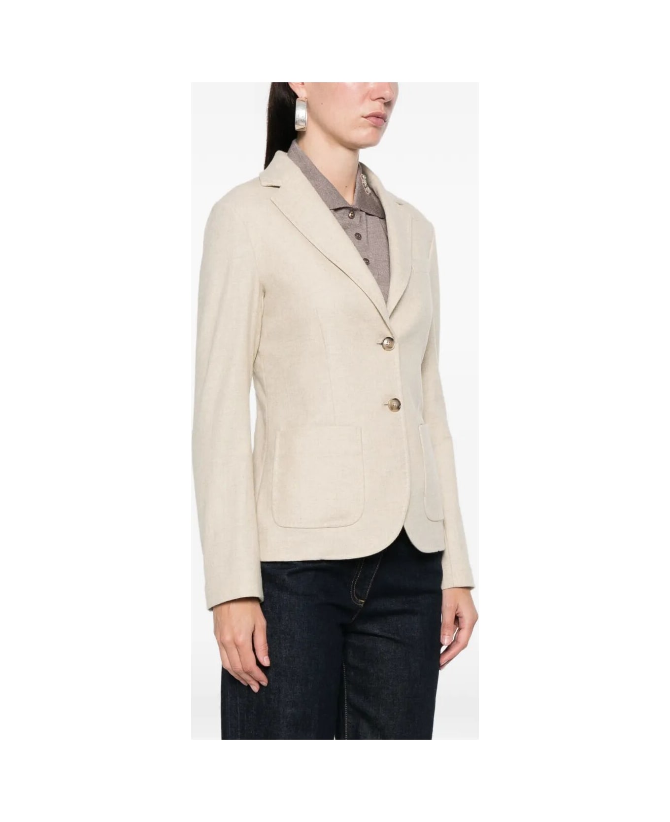 Circolo 1901 Slim Fit Jacket - Naturale