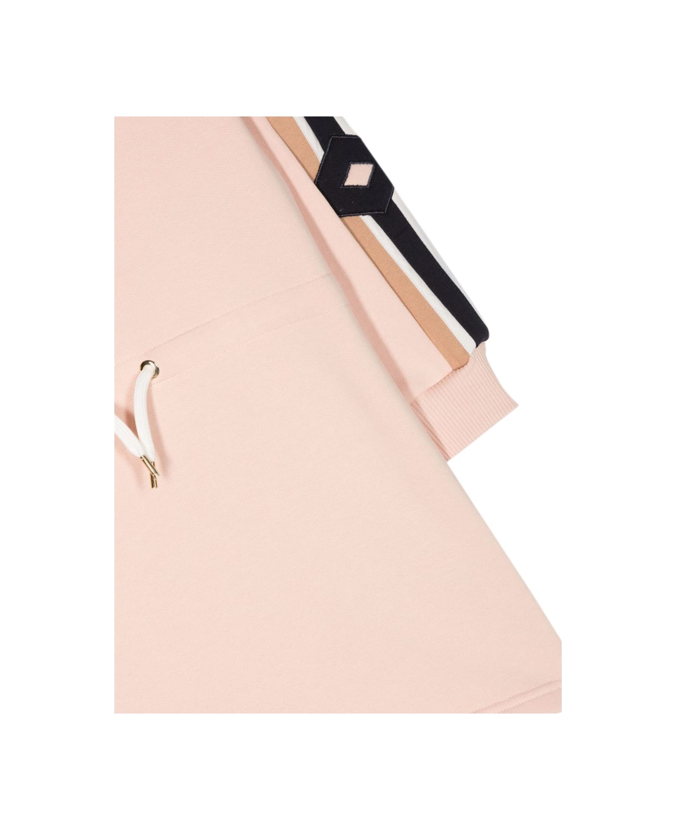 Chloé Hooded Dress With Logo - PINK