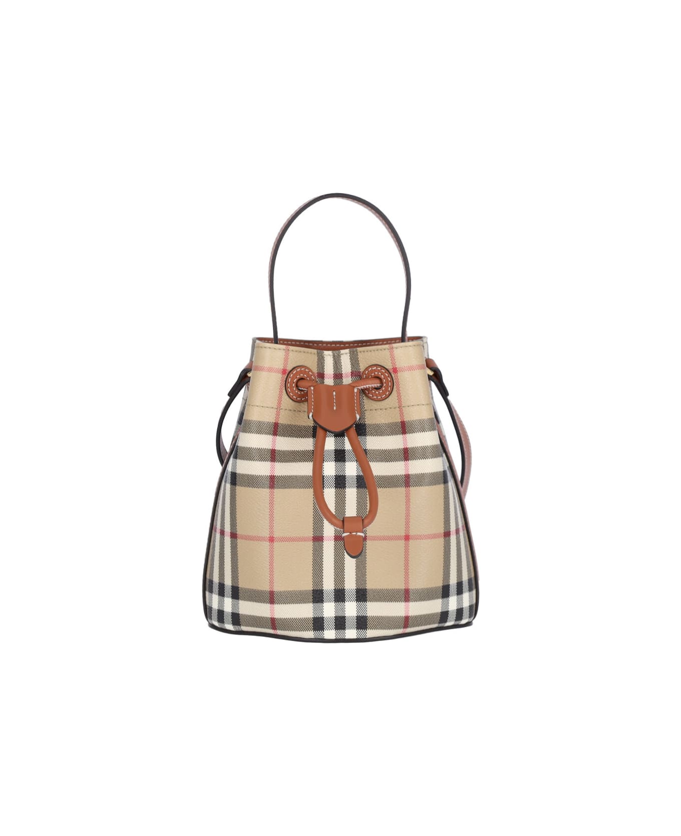 Burberry 
check
 Mini Bag - VNTGCHKBRIARBROWN