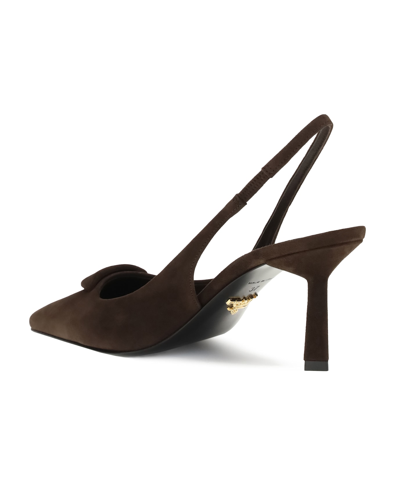 Prada Suede Slingback Pumps