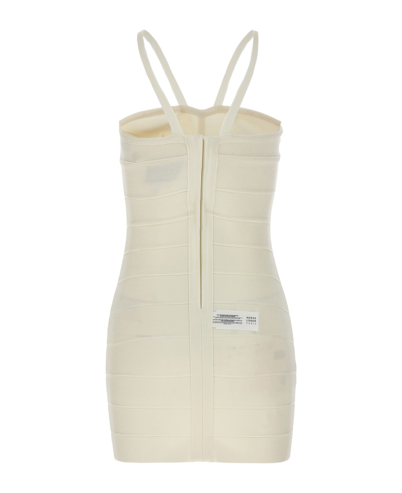 Hervé Léger 'icon' Dress - White ワンピース＆ドレス