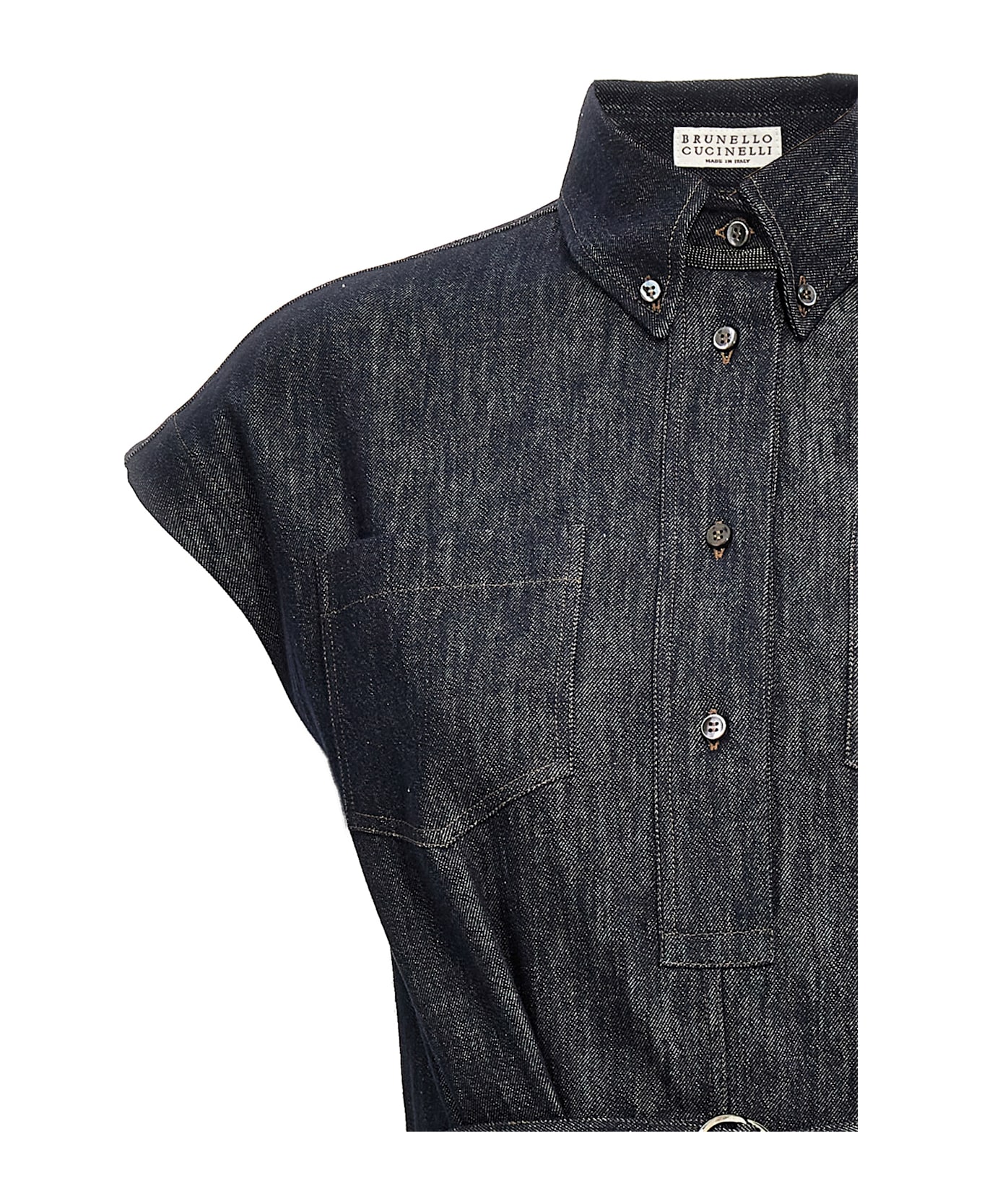 Brunello Cucinelli Denim Dress - Blue