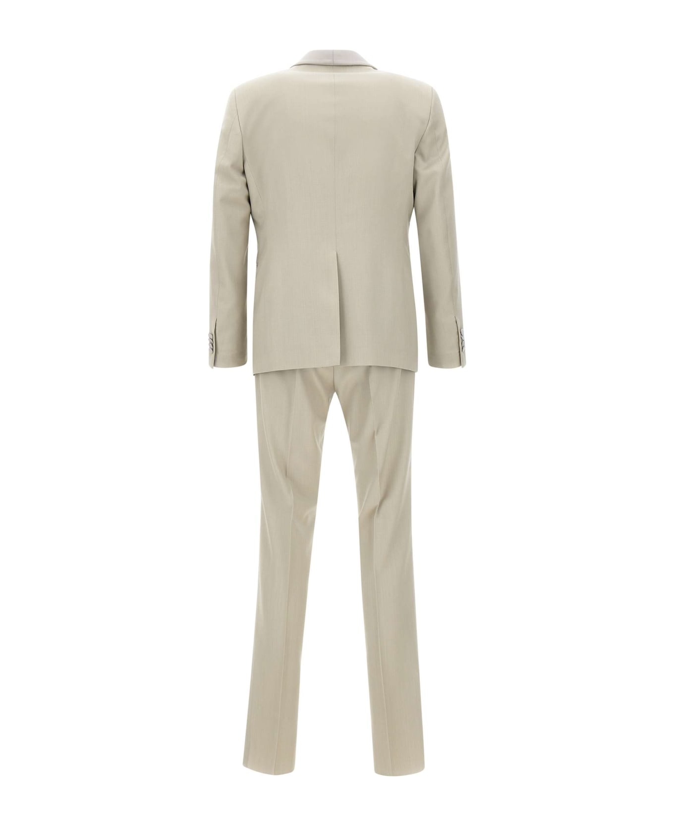 Tagliatore Three-piece Formal Suit - Green/grey