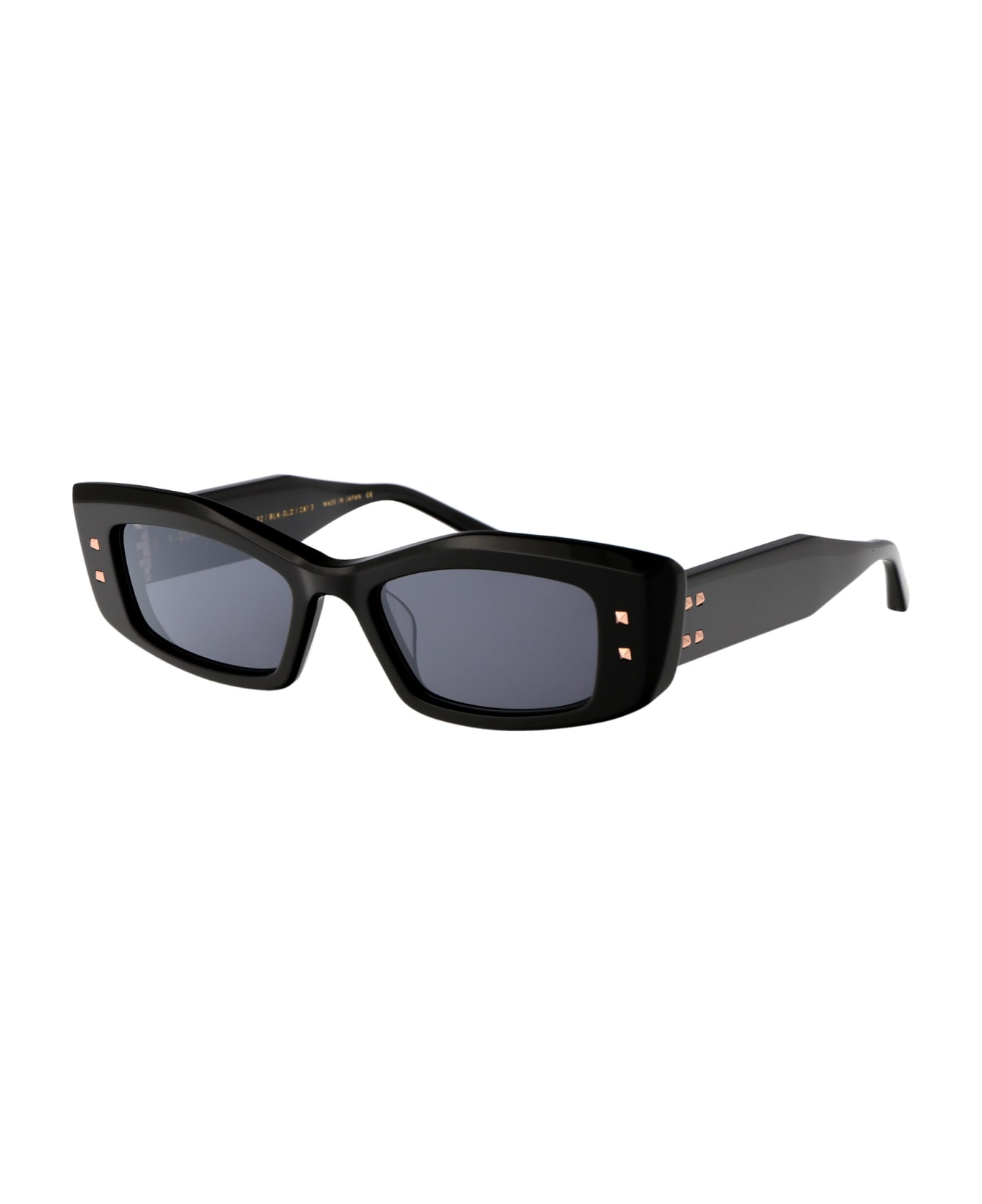 Valentino Eyewear V - Quattro Sunglasses - 109A BLK - GLD サングラス
