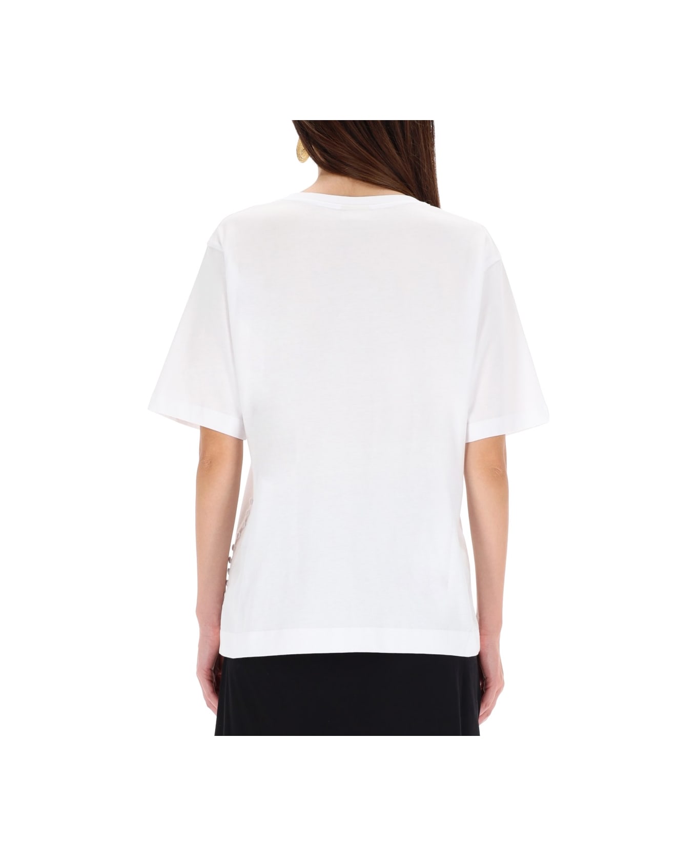 Dries Van Noten "heydu Bis" T-shirt - WHITE