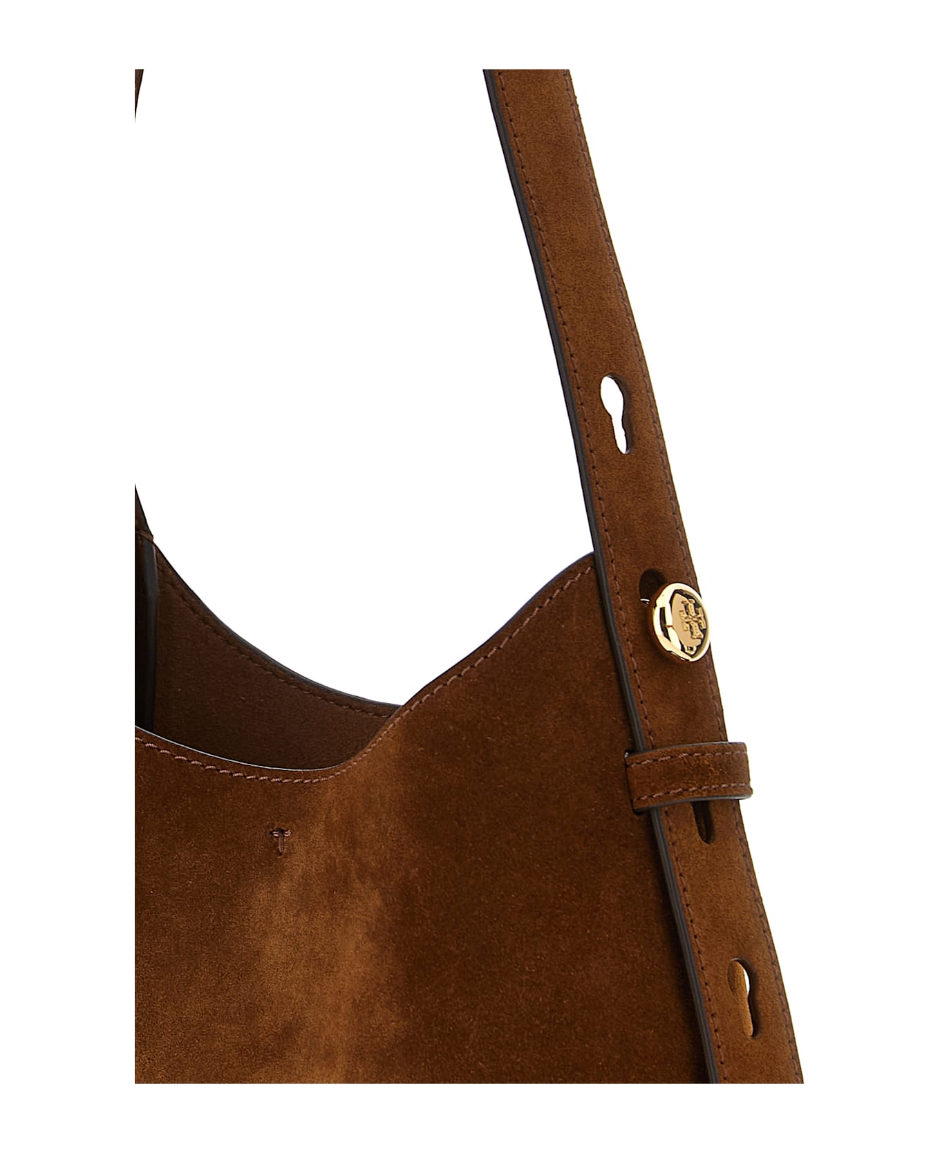 Tory Burch 
romy Hobo
 Small Shoulder Bag - Brown