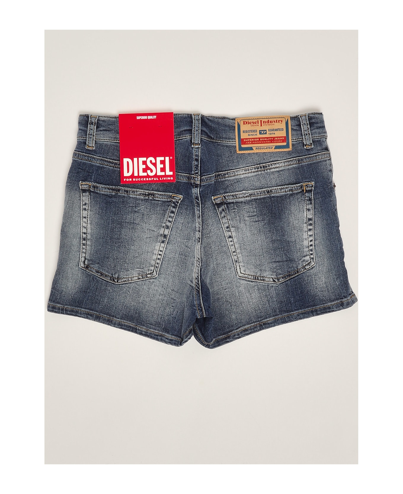 Diesel Pboyshort Shorts Shorts - DENIM MEDIO