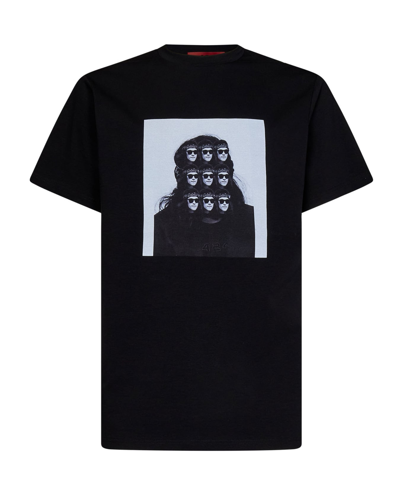 FourTwoFour on Fairfax T-shirt - Black シャツ