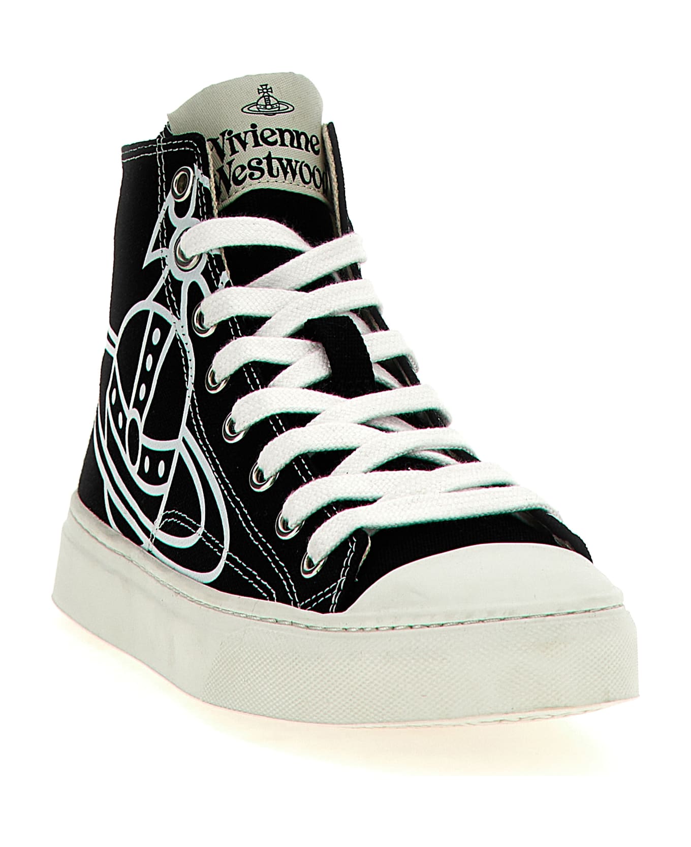 Vivienne Westwood 'plimsoll' Sneakers - White/Black