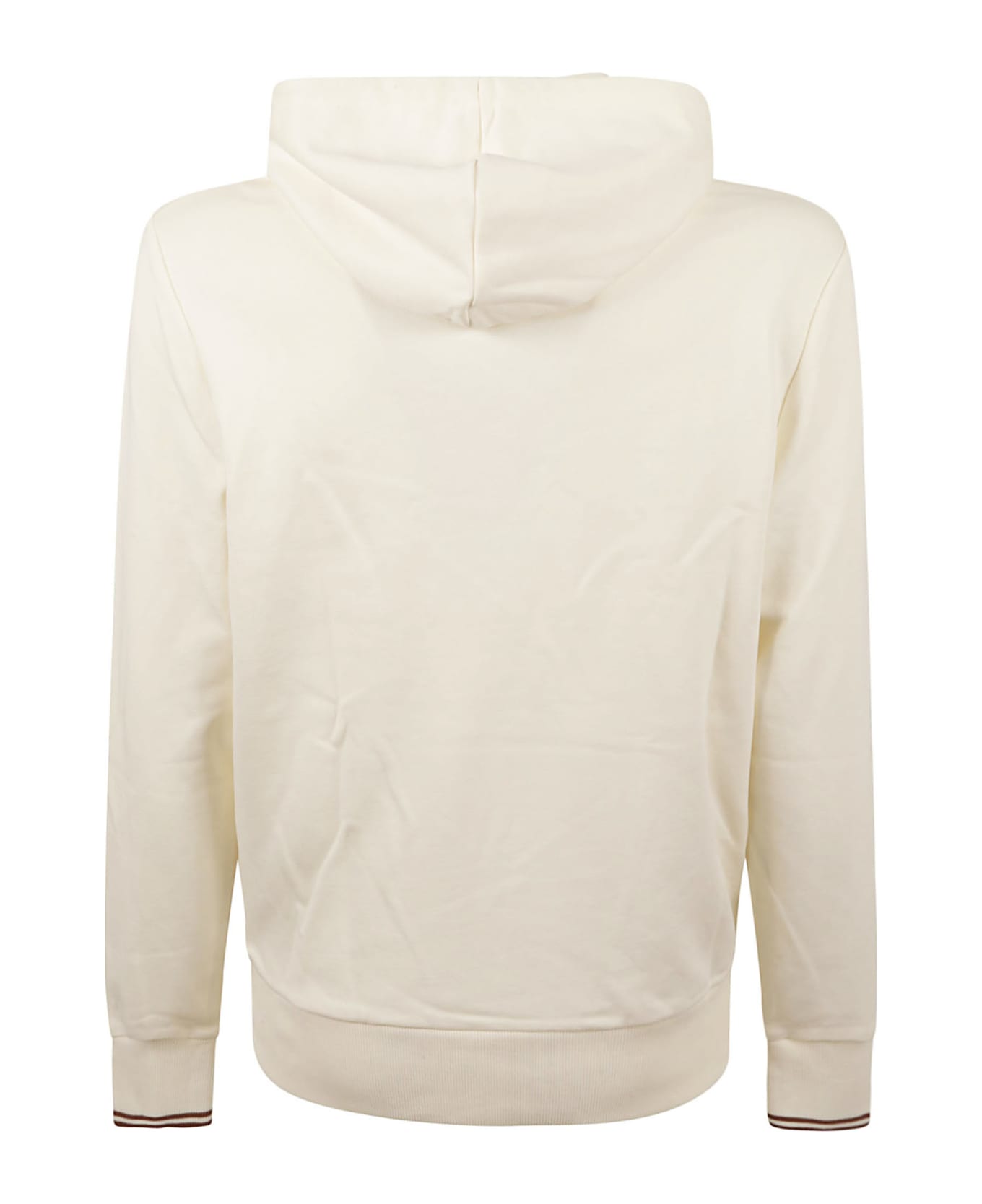 Fred Perry Tipped Hooded Sweatshirt - YELLOW