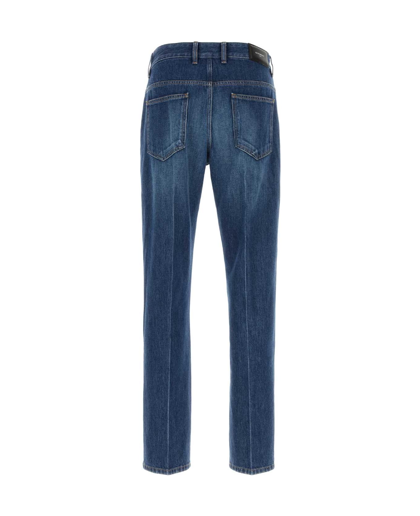 Givenchy Straight Fit Denim Pants - MEDIUMBLUE