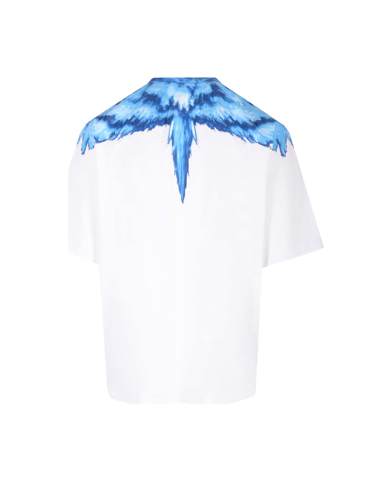 Marcelo Burlon T-shirt With Colordust Wings Print - White