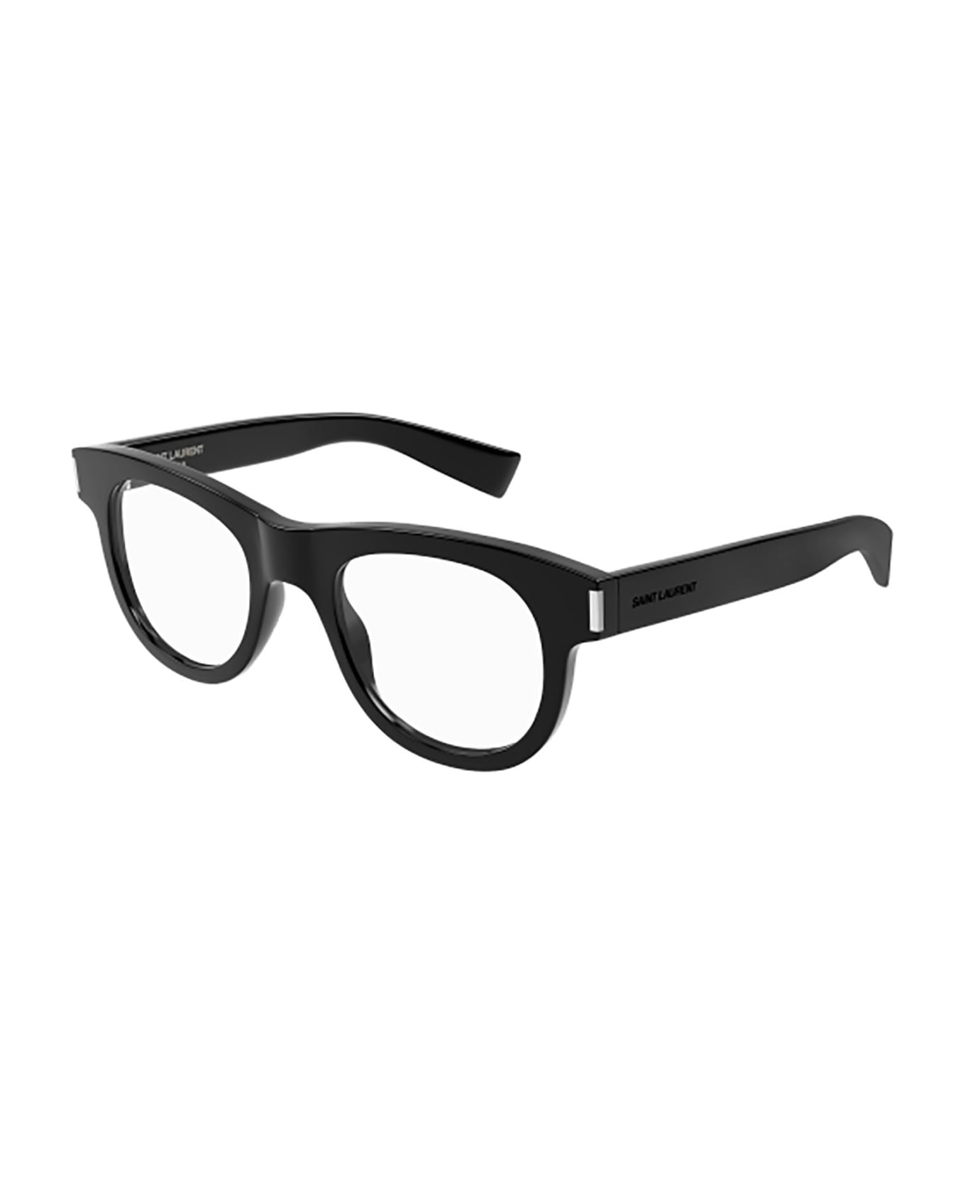 Saint Laurent Eyewear SL 571 OPT Eyewear - Black Black Transpare