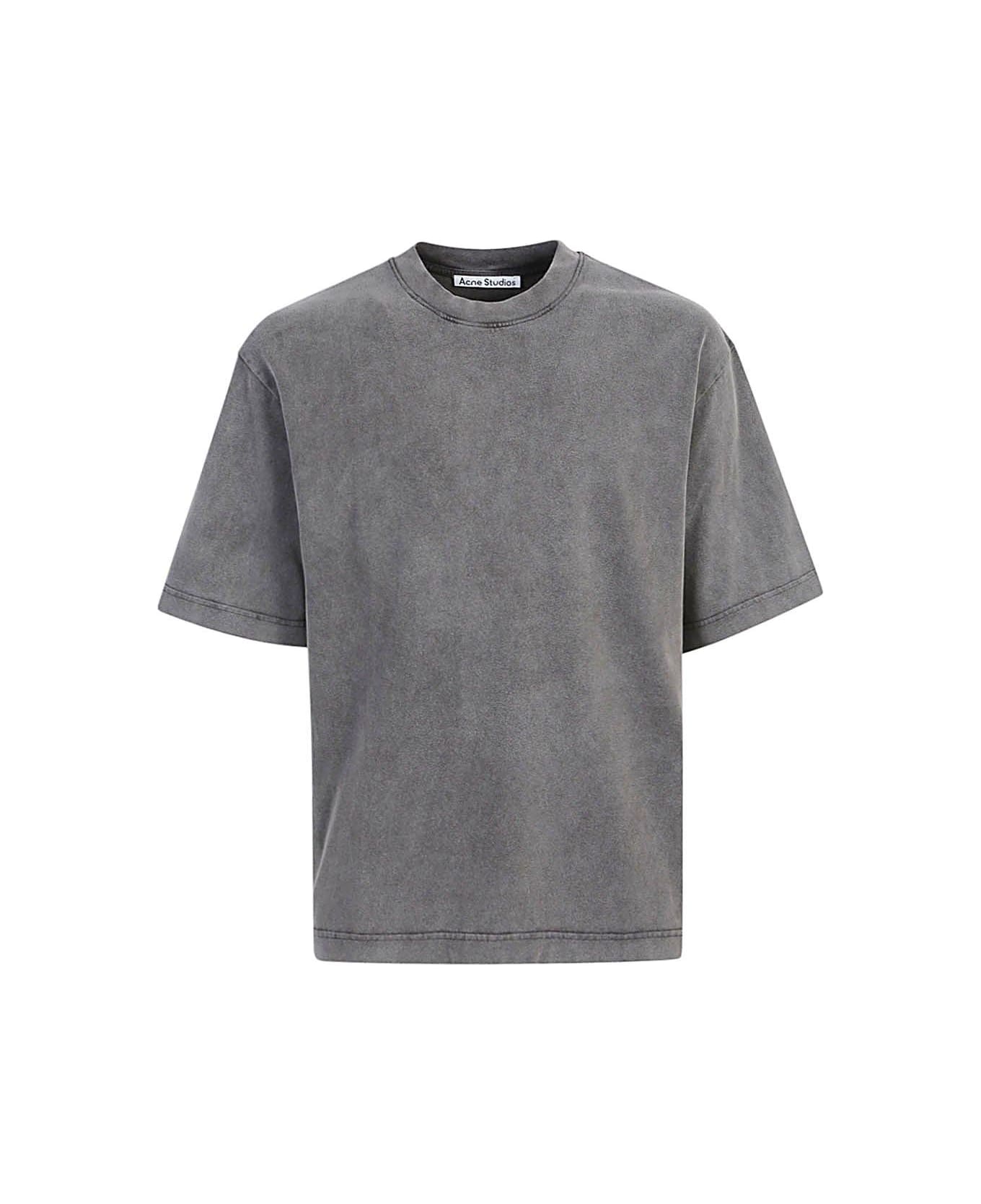 Acne Studios Gray Cotton T-shirt - BM0
